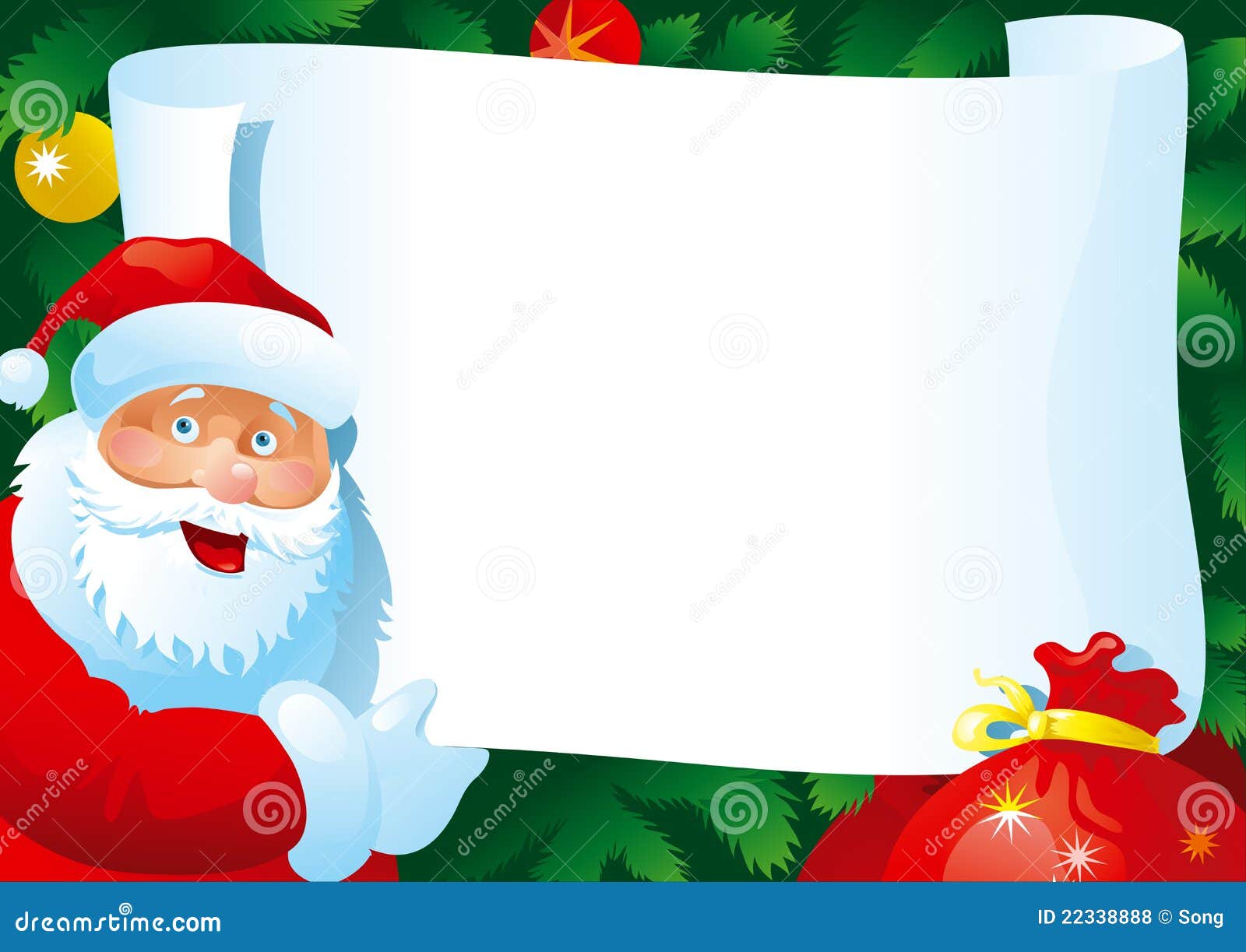 Christmas letter stock vector. Illustration of happy - 22 For Christmas Note Paper Template