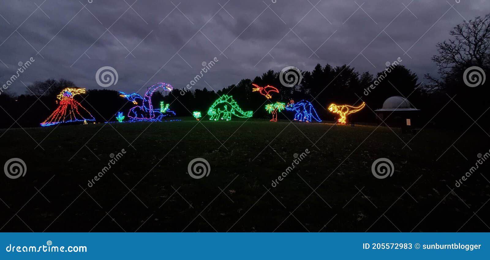 2020 Dinosaur Christmas Light Display Oglebay Park, West Virginia