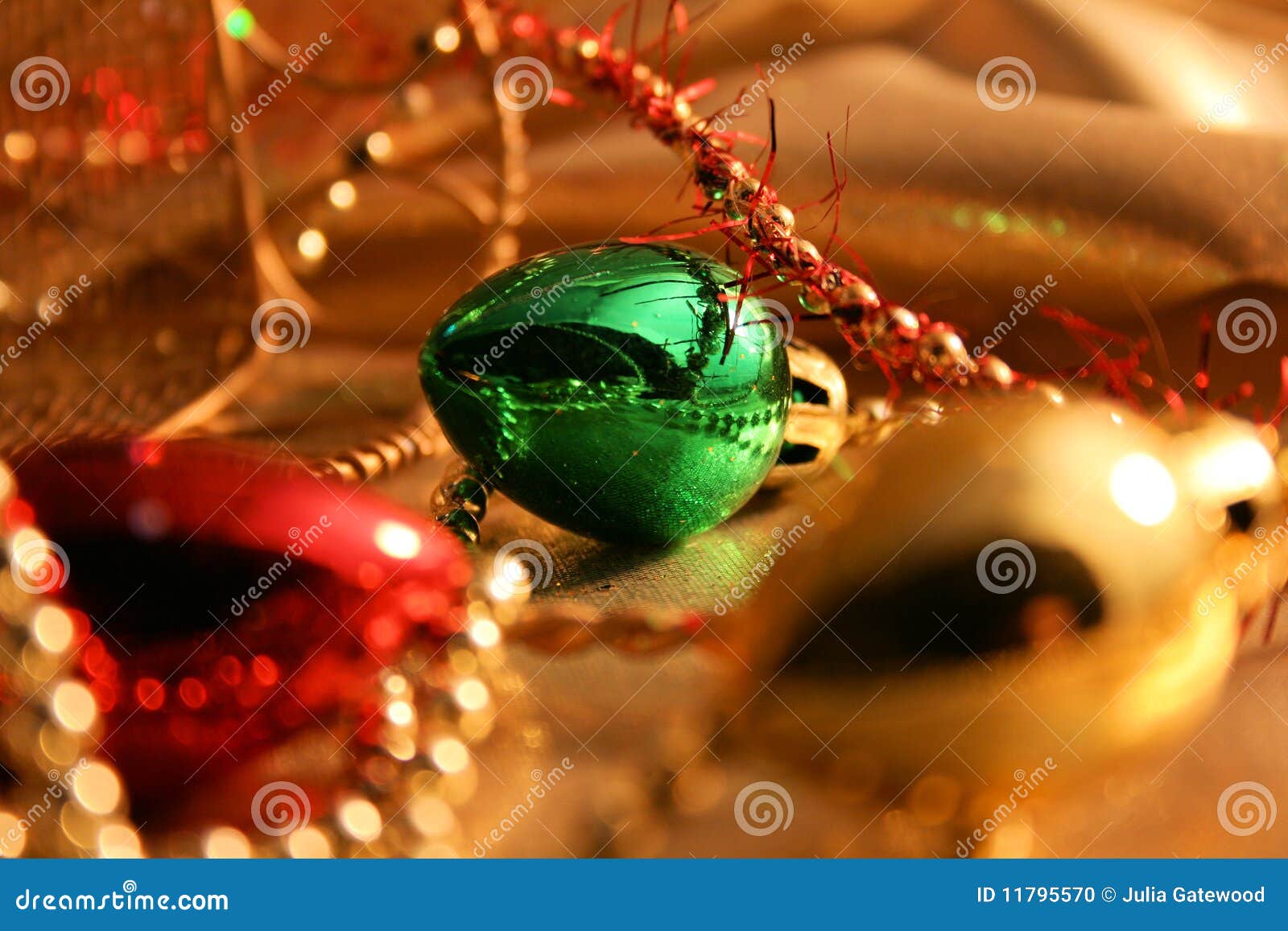 Christmas Light Ornaments stock photo. Image of multi 11795570