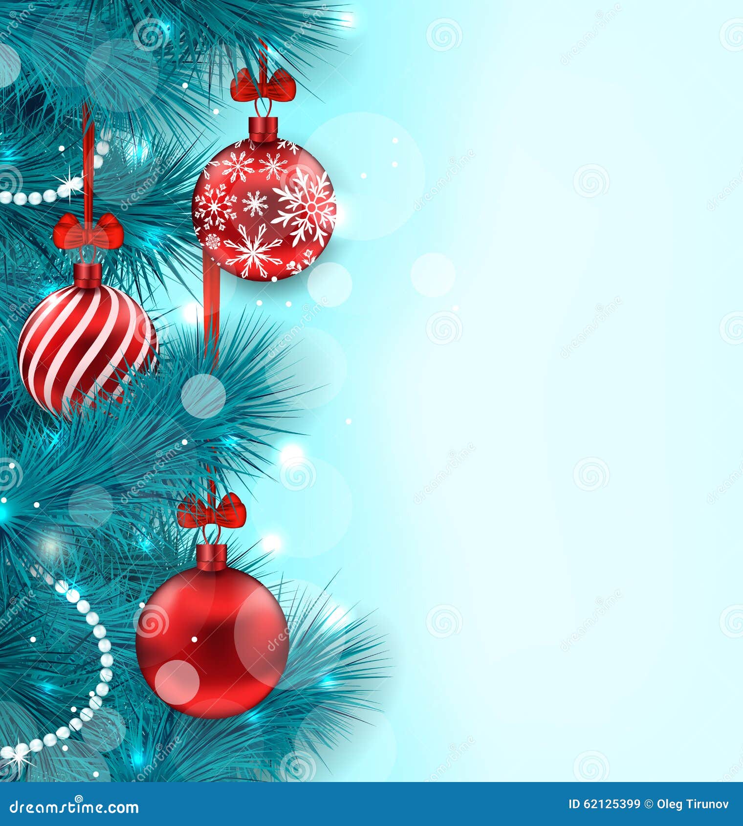 Christmas Lighten Background Stock Vector - Illustration of ball ...