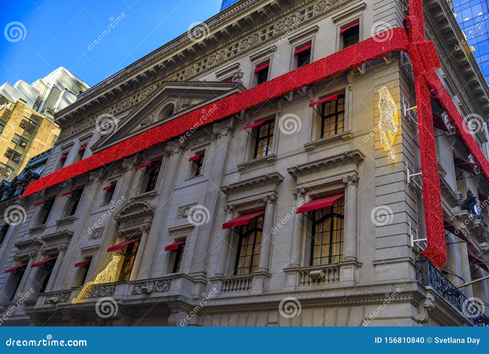 cartier building new york christmas