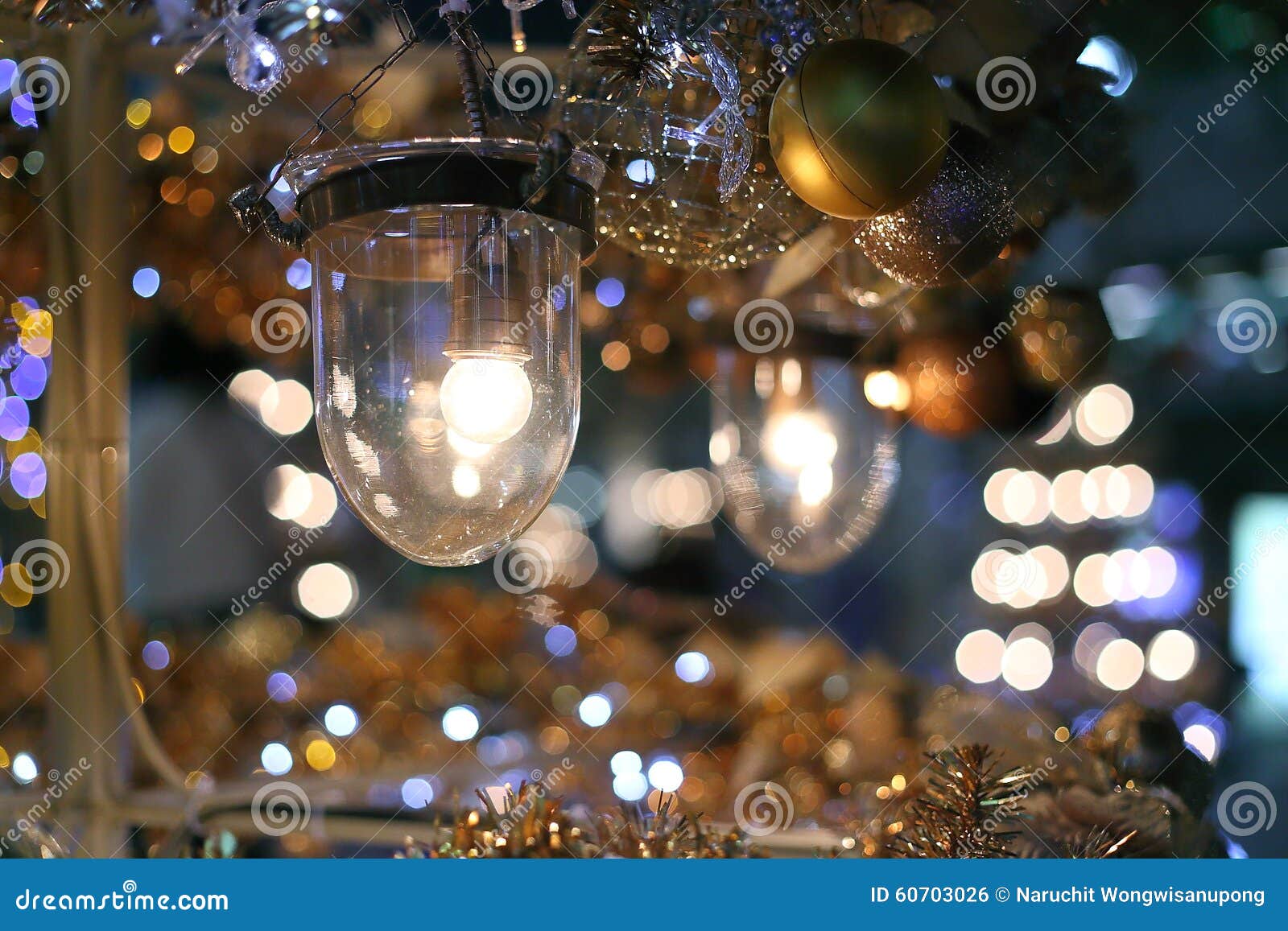 Christmas Lights stock photo. Image of classic, glow 60703026