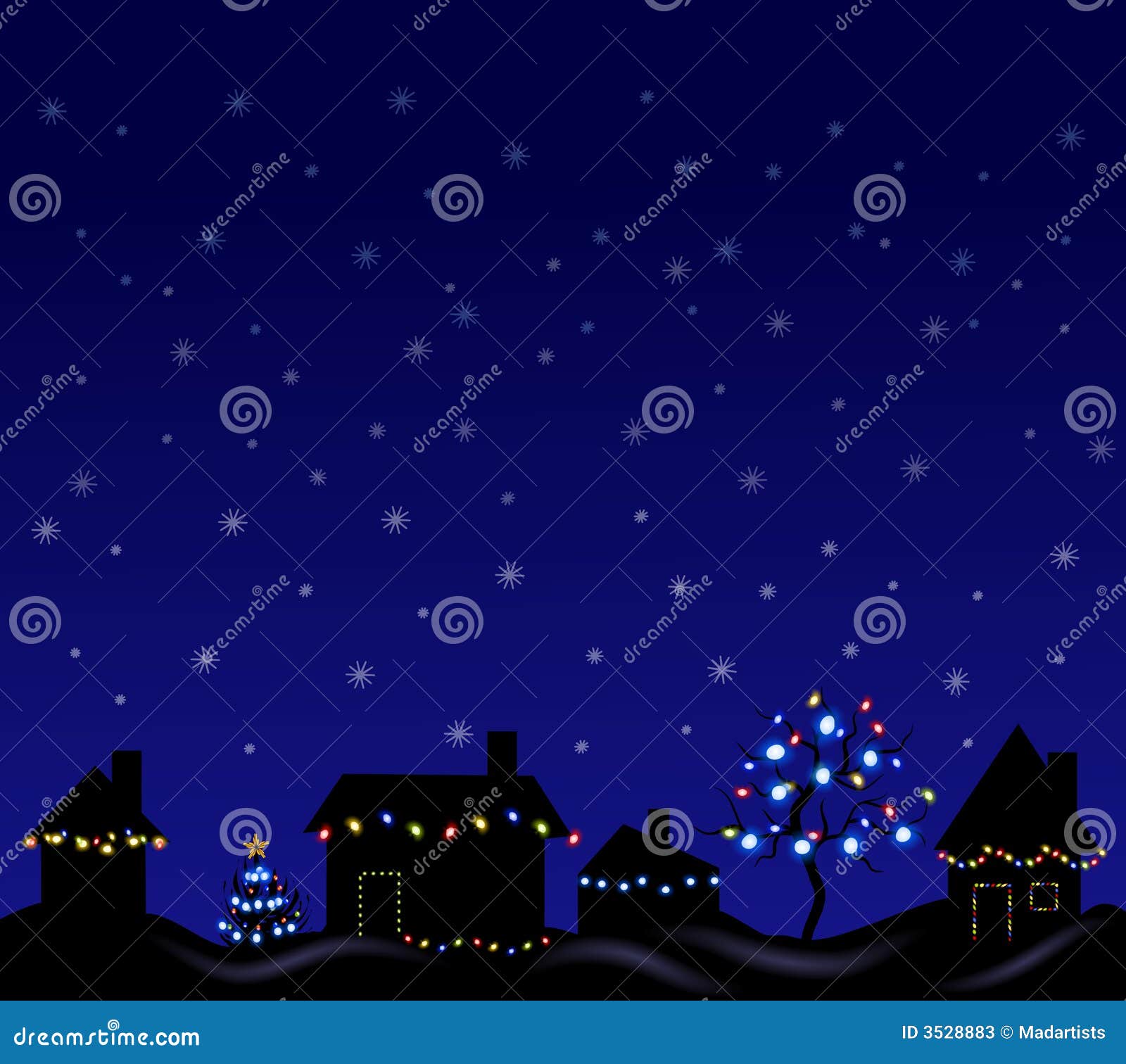 christmas night clipart - photo #18