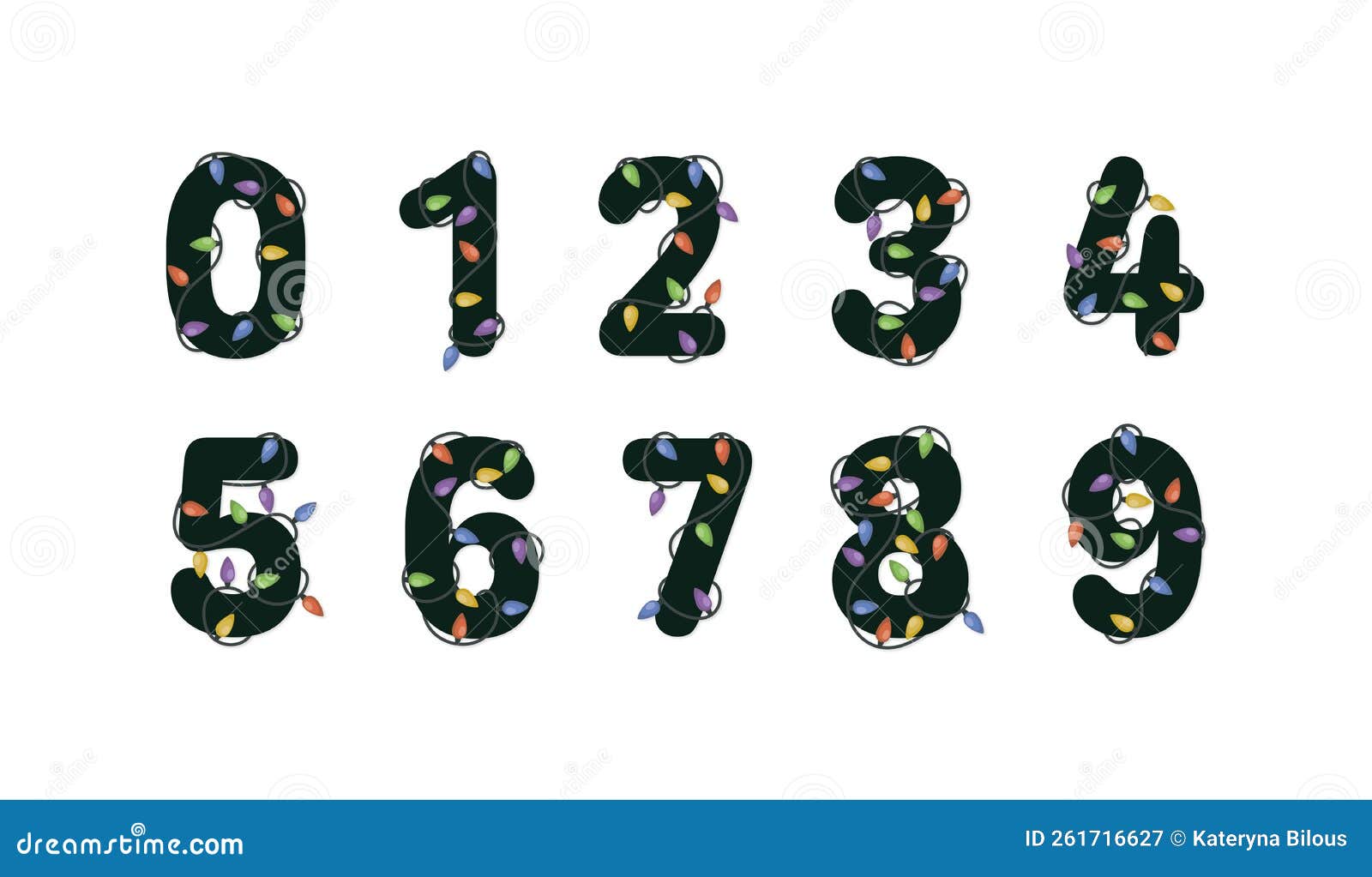 Numbers One, Two, Three, Four, Five, Six, Seven, Eight, Nine, Zero