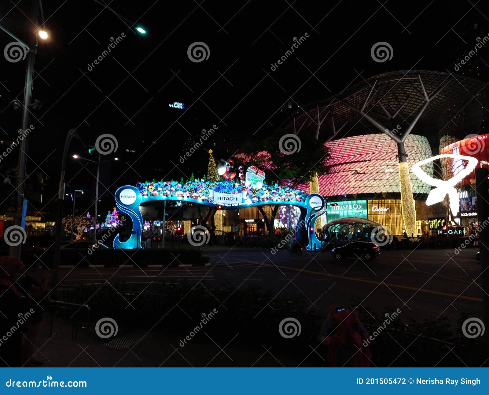 Christmas Lights on Orchard Road, Singapore Editorial Photography Image of lights, orchard