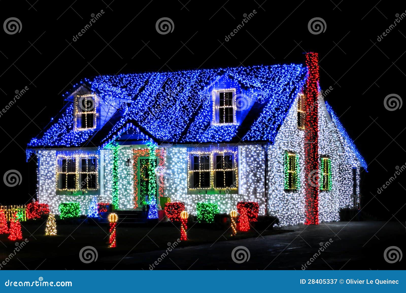 Led Christmas Lights On Houses Christmas - creative-ideas.us