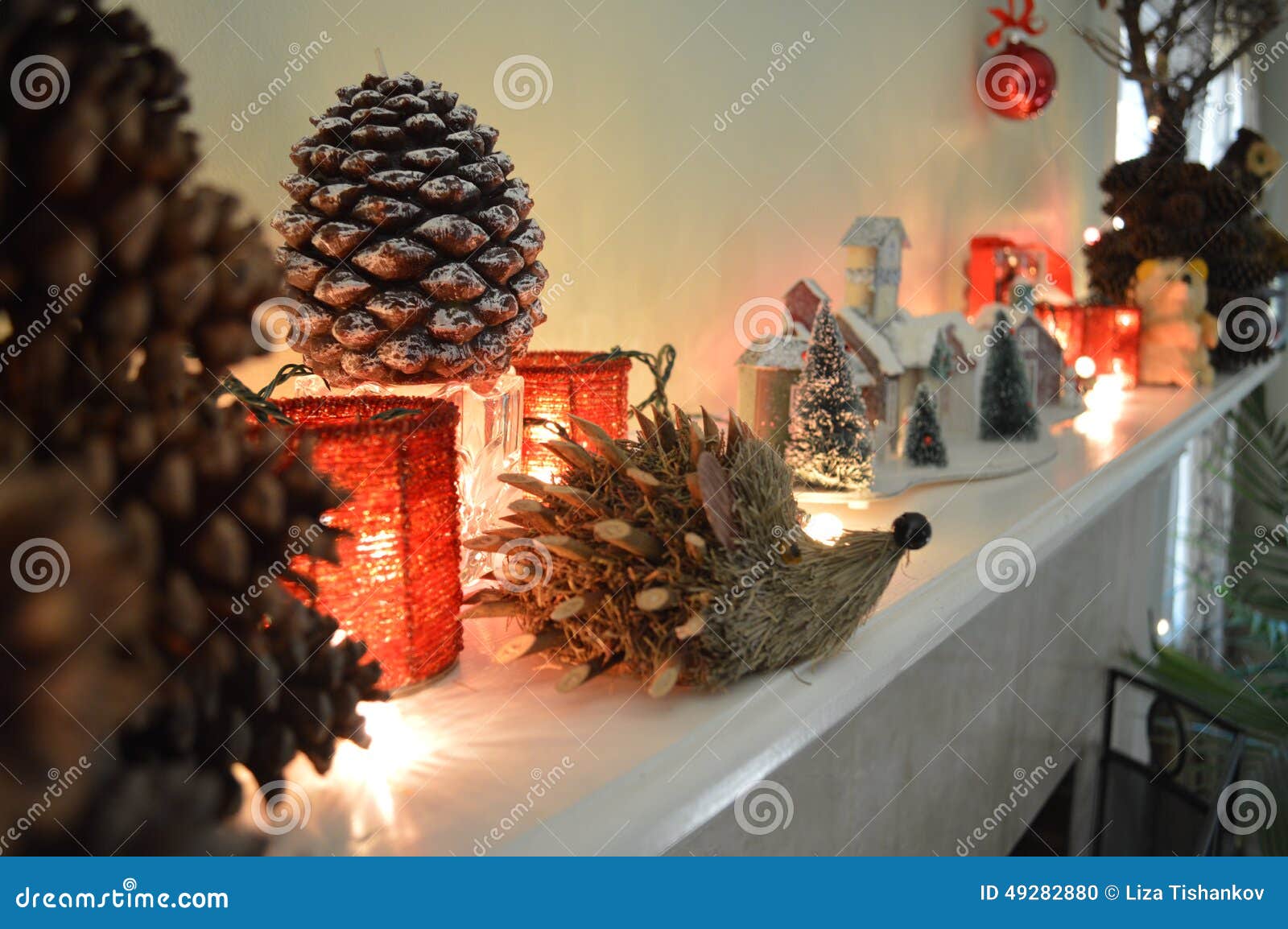 christmas mantel decorations