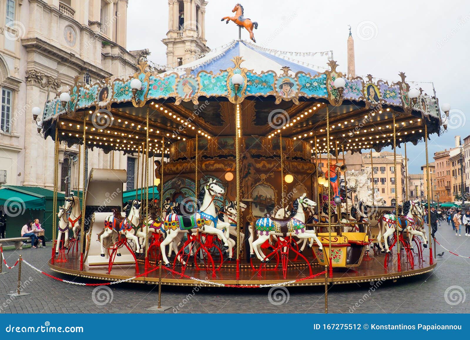 Christmas Market of Piazza Navona in Rome, Italy Editorial Photography Image of piazza, fiori