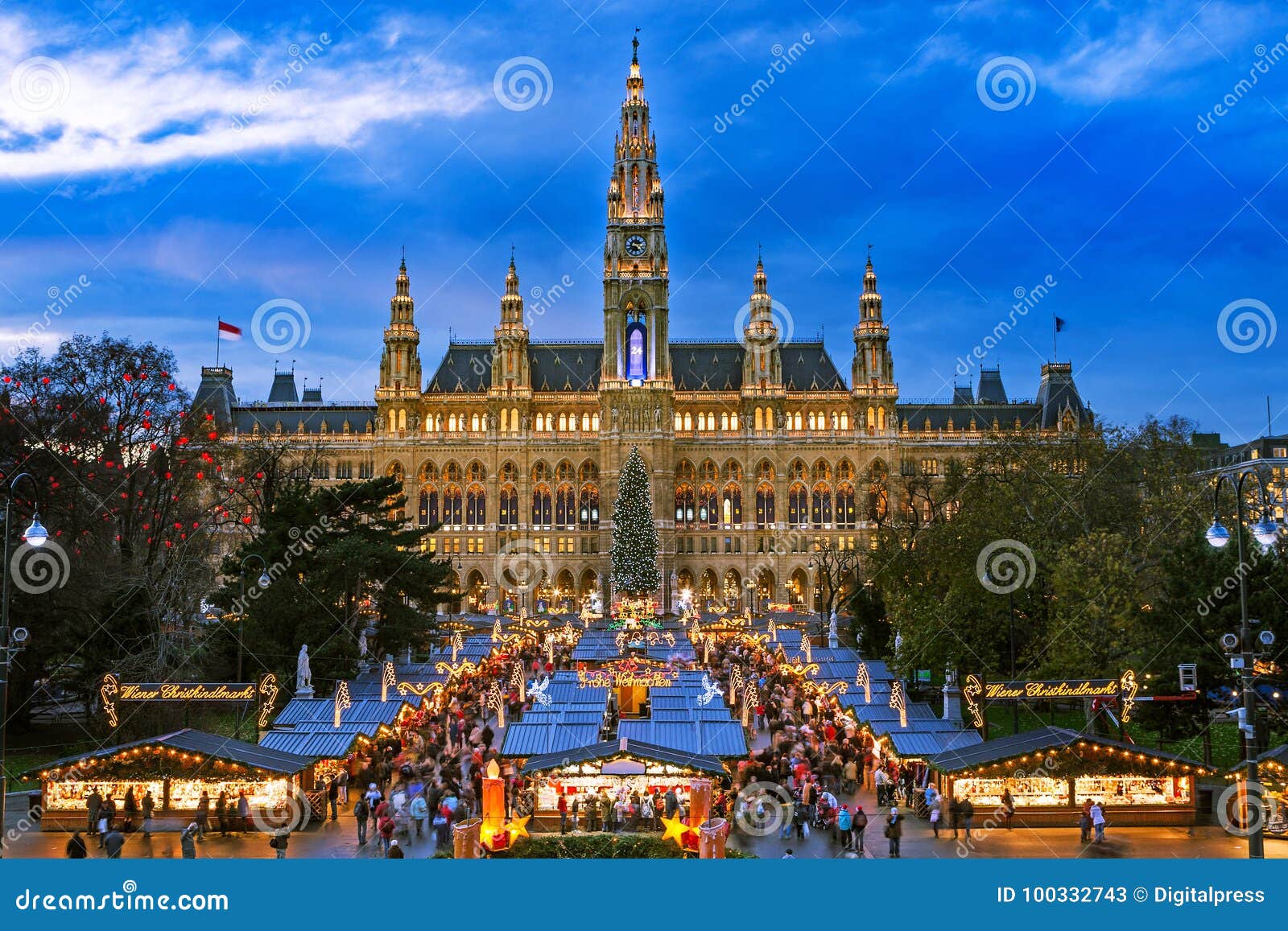 christmas market vienna