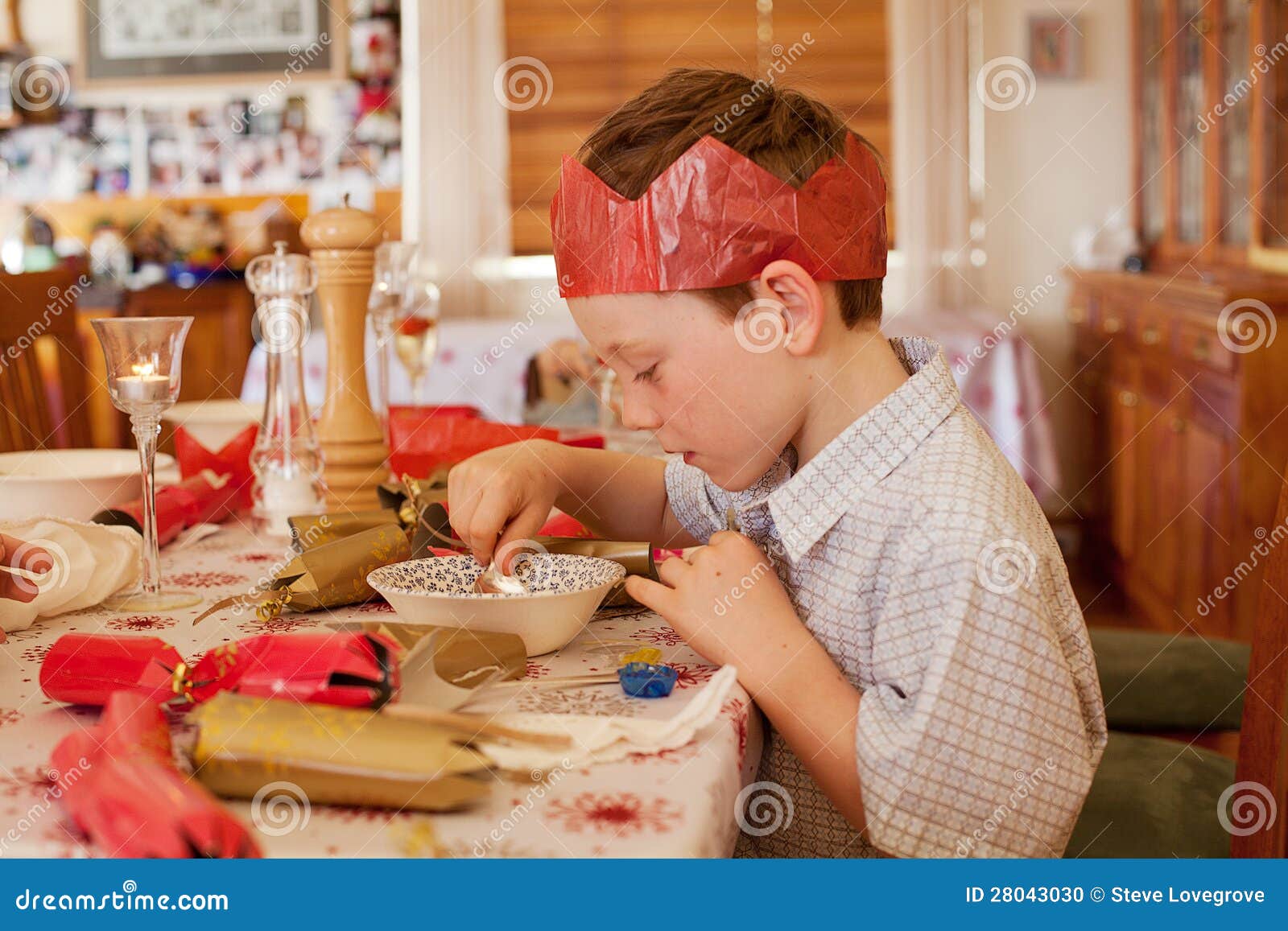 Christmas Meal stock photo. Image of christmas, lunch - 28043030