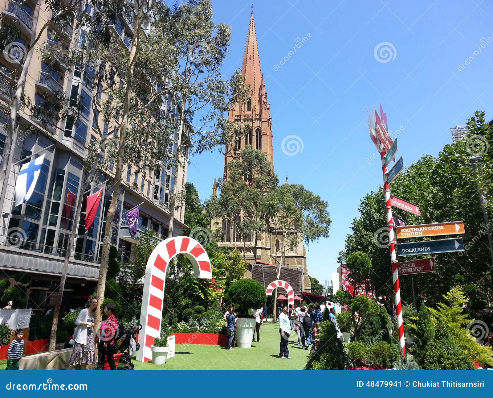  Christmas  Melbourne  Of Australia Editorial Photo Image 