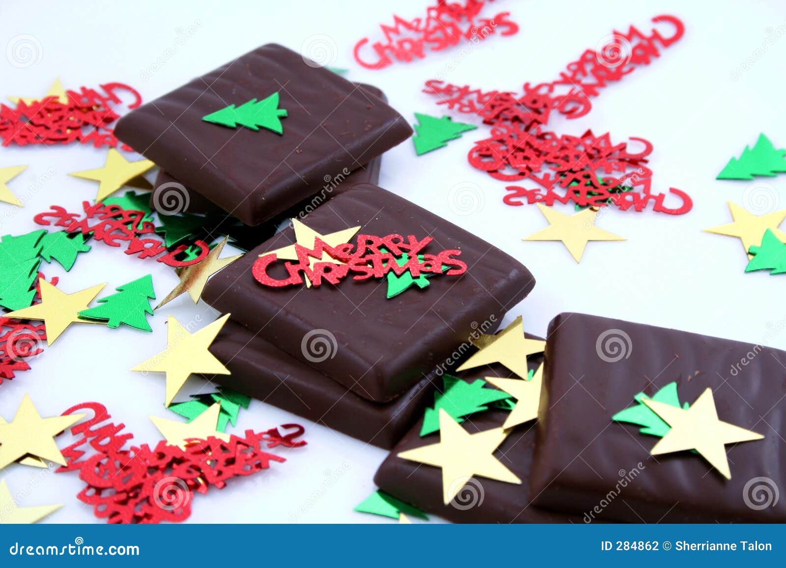 Christmas Mints stock photo. Image of holiday, chocolate 284862