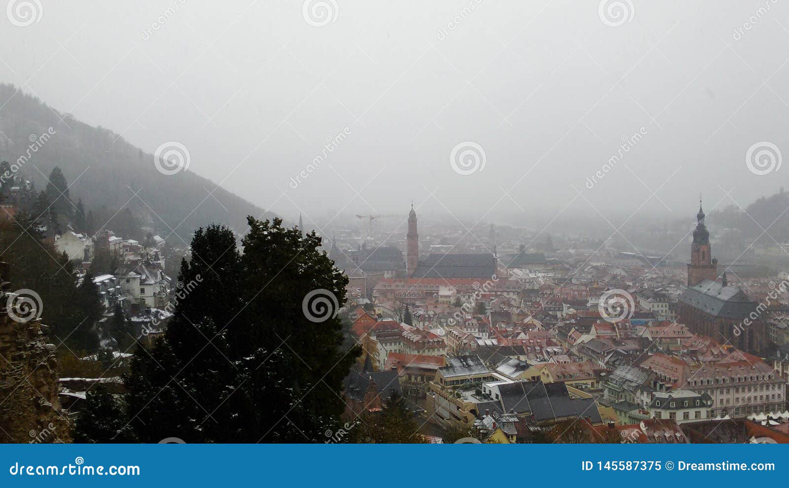 christmas morning, snow