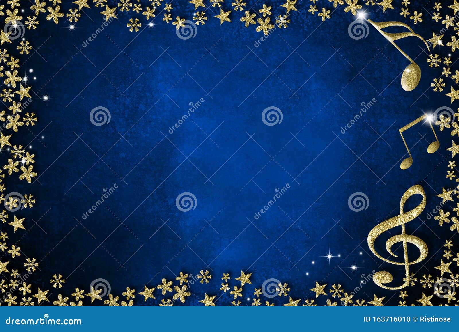 christmas musical card background invites