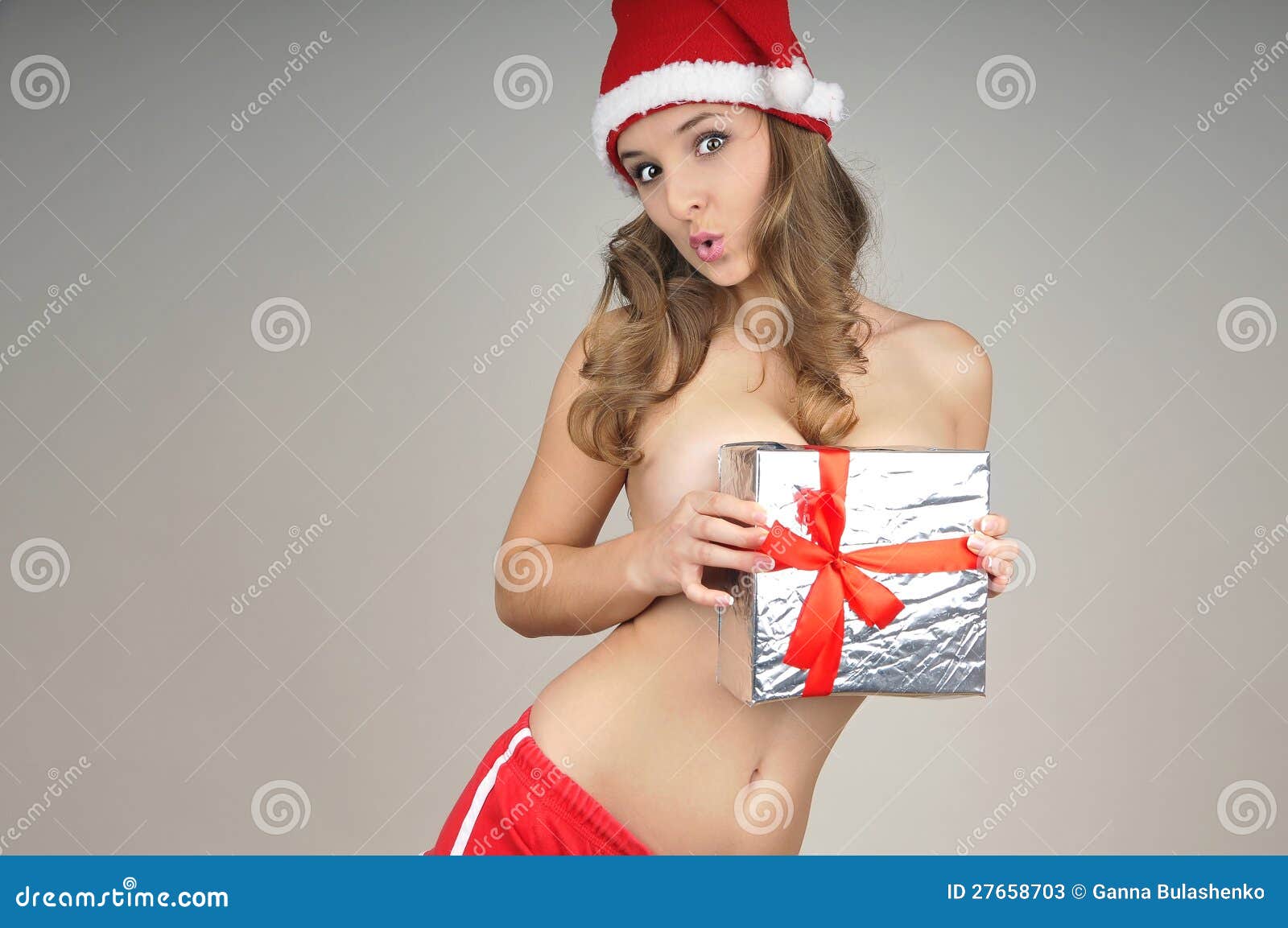 Nude christmas gift