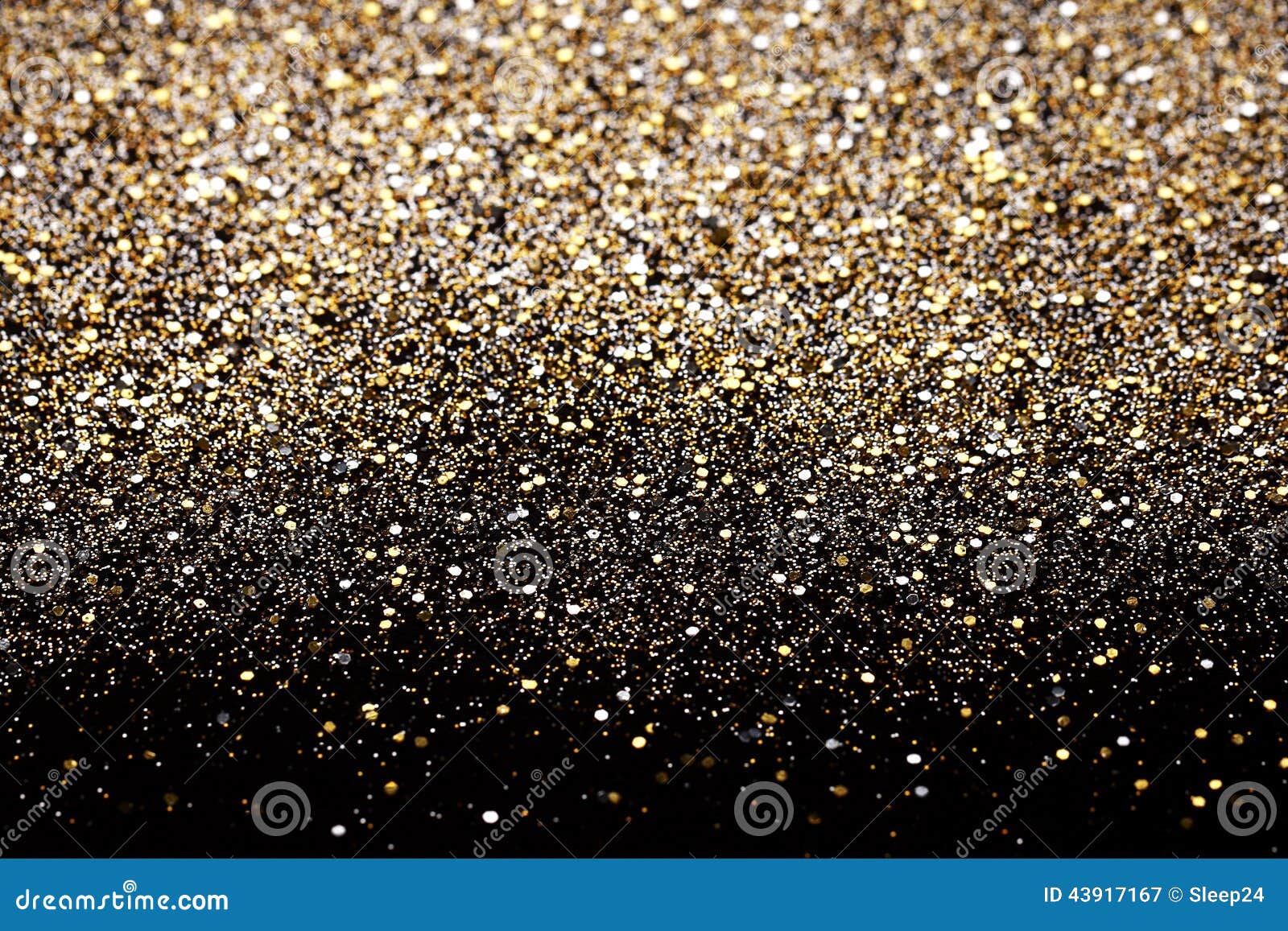 christmas new year black and gold glitter background. holiday abstract texture fabric