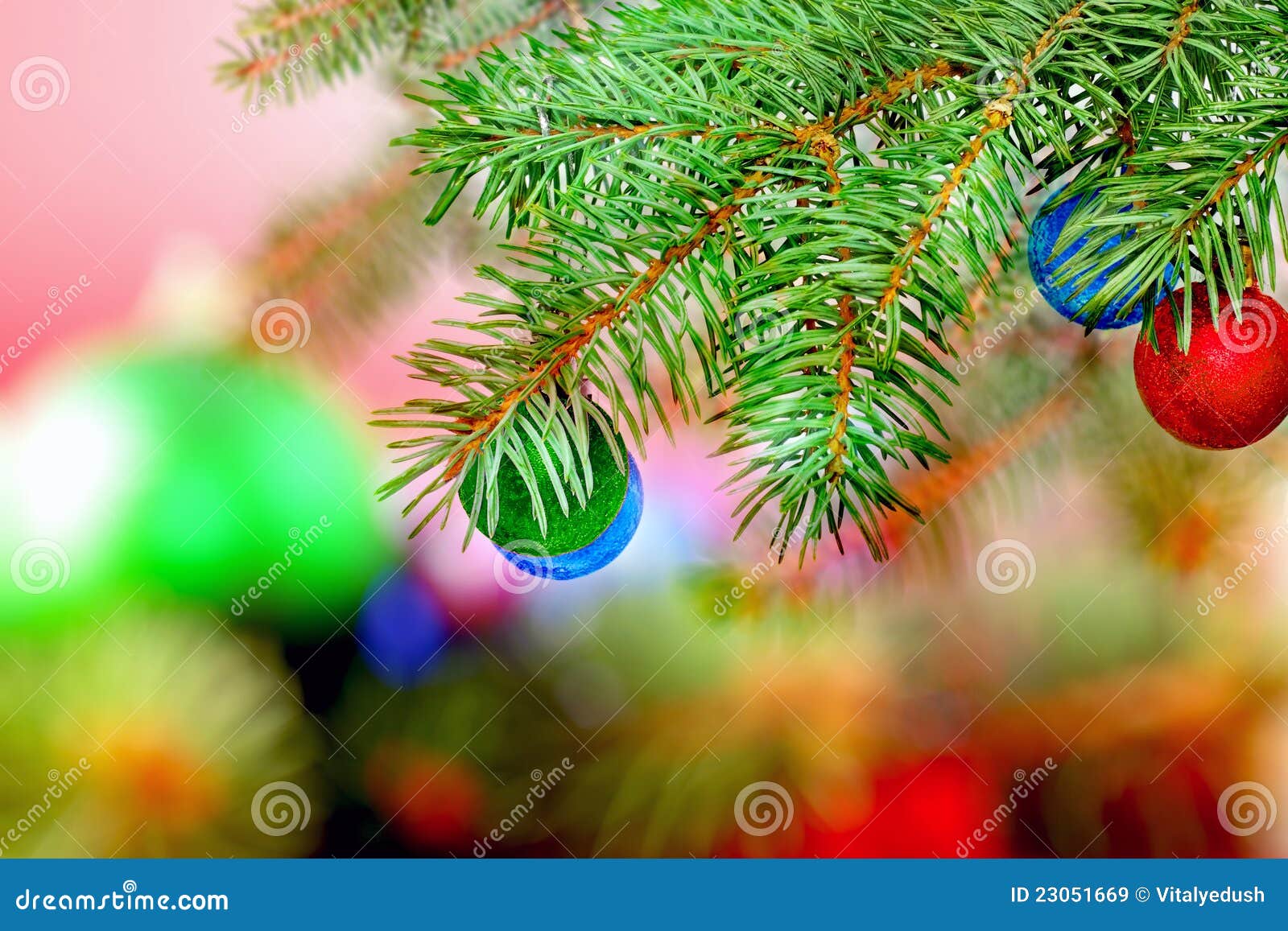 Christmas and New Year Decoration. Stock Image - Image of holiday ...
