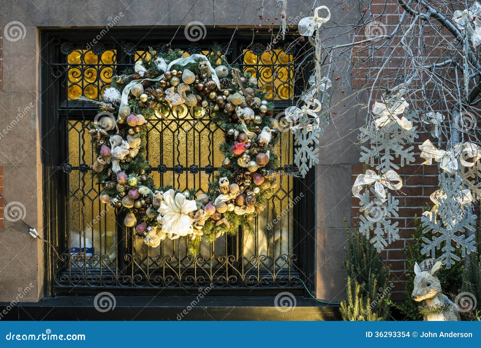 Christmas New York City Stock Images - Image: 36293354