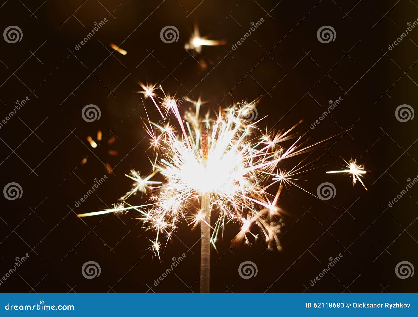 Christmas and Newyear Party Sparkler Stock Photo Image of festive