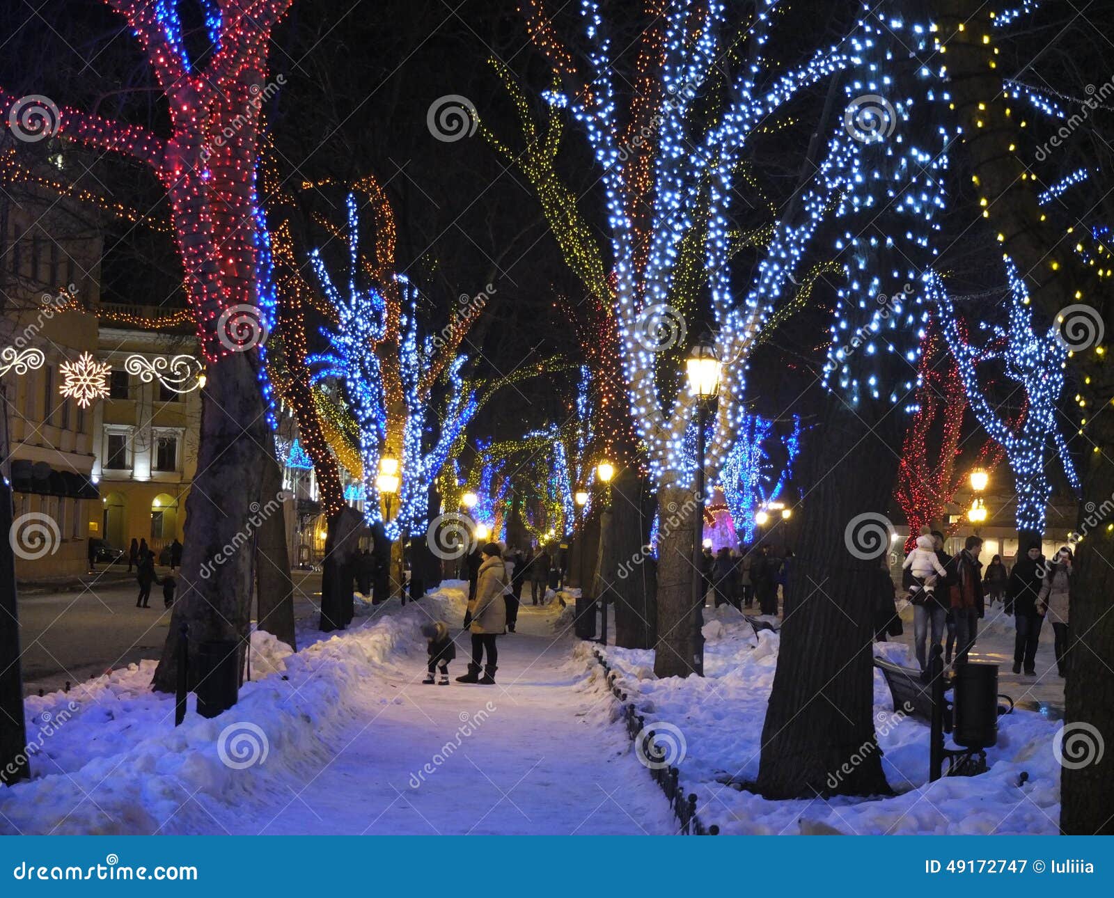 Christmas Odessa editorial photography. Image of frost 49172747