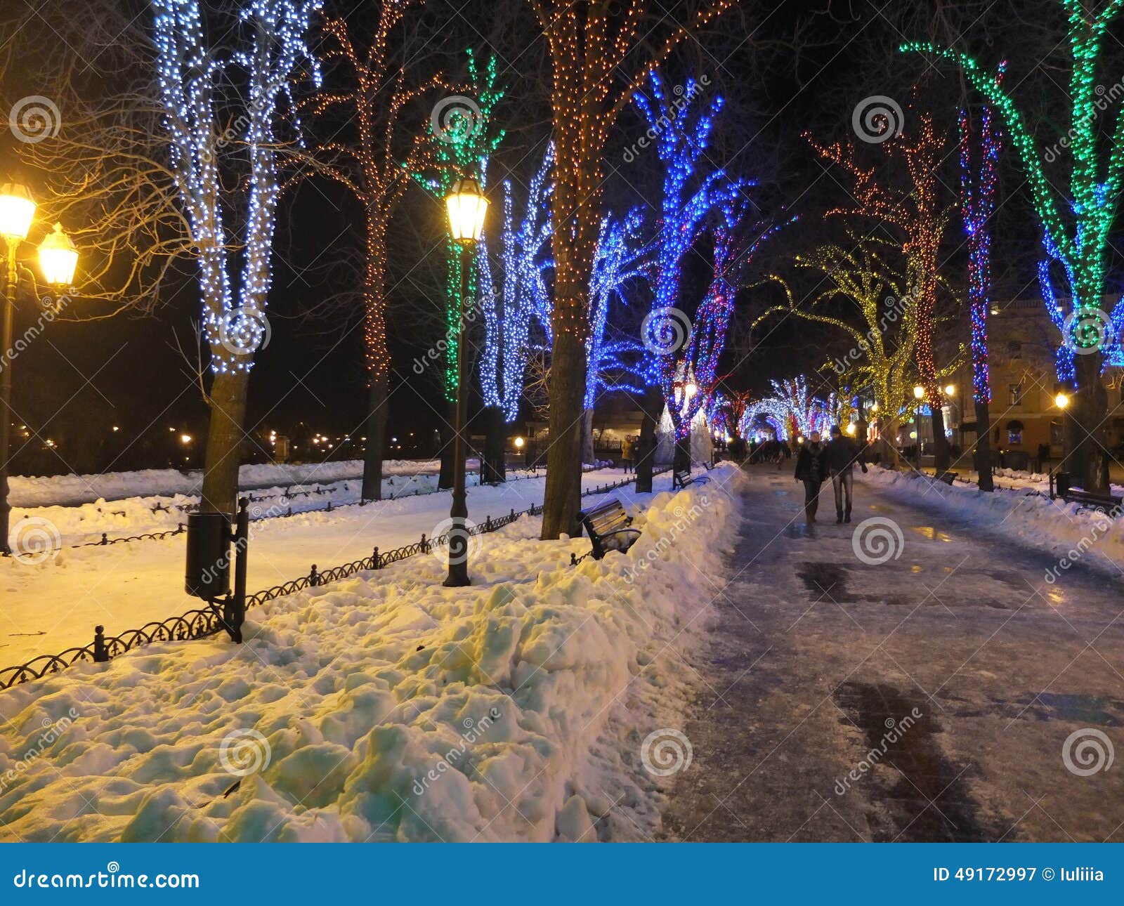 Christmas Odessa editorial photography. Image of snow 49172997