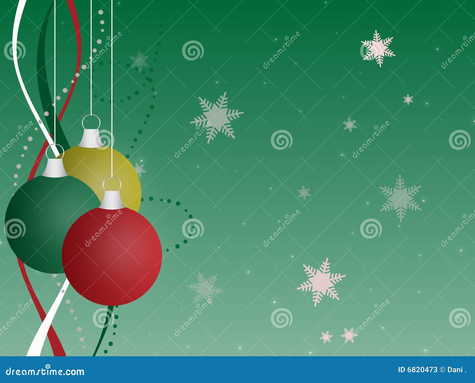 Christmas Ornament Background Stock Illustration - Illustration of ...