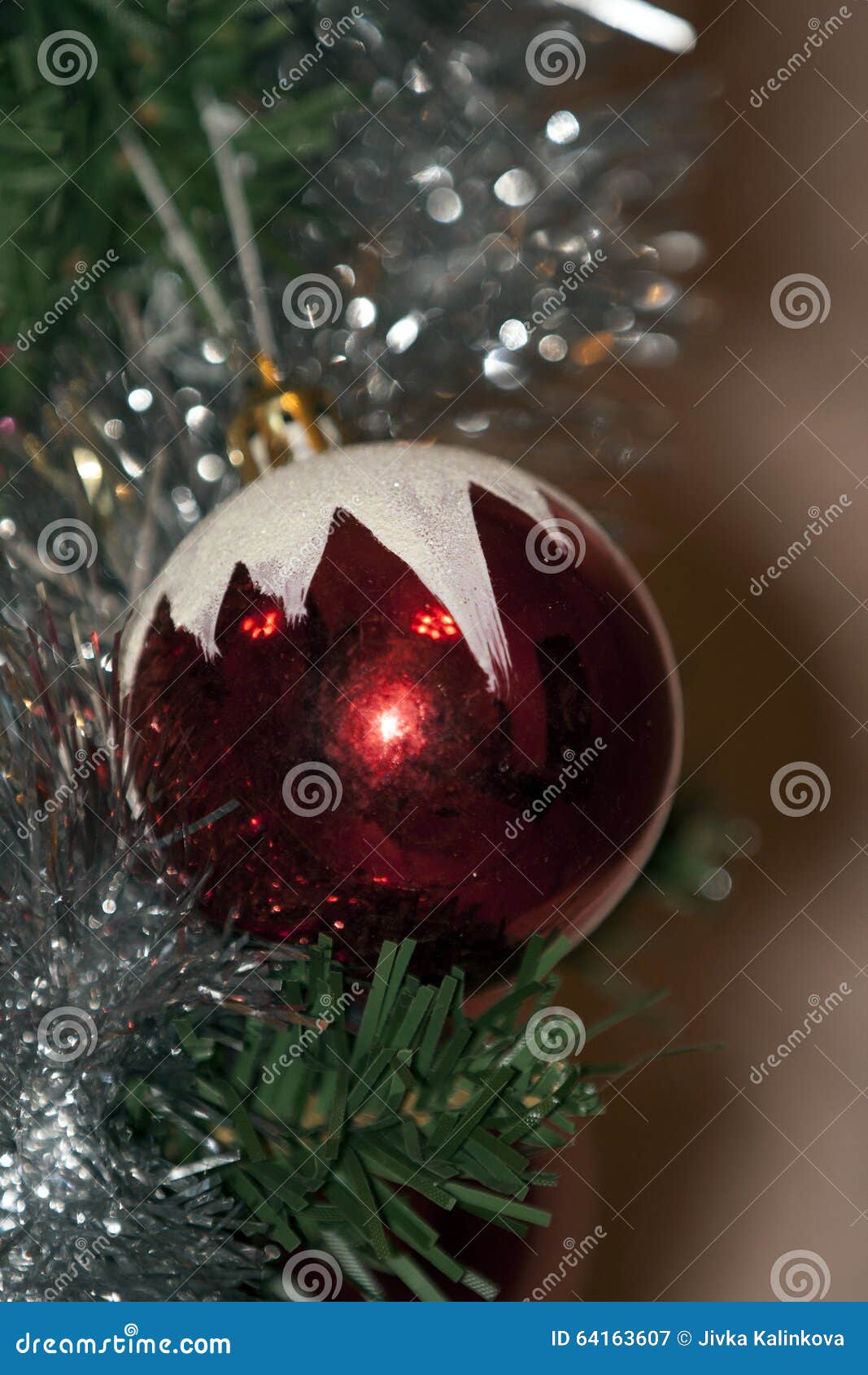 Christmas ornament stock image. Image of color, gift - 64163607