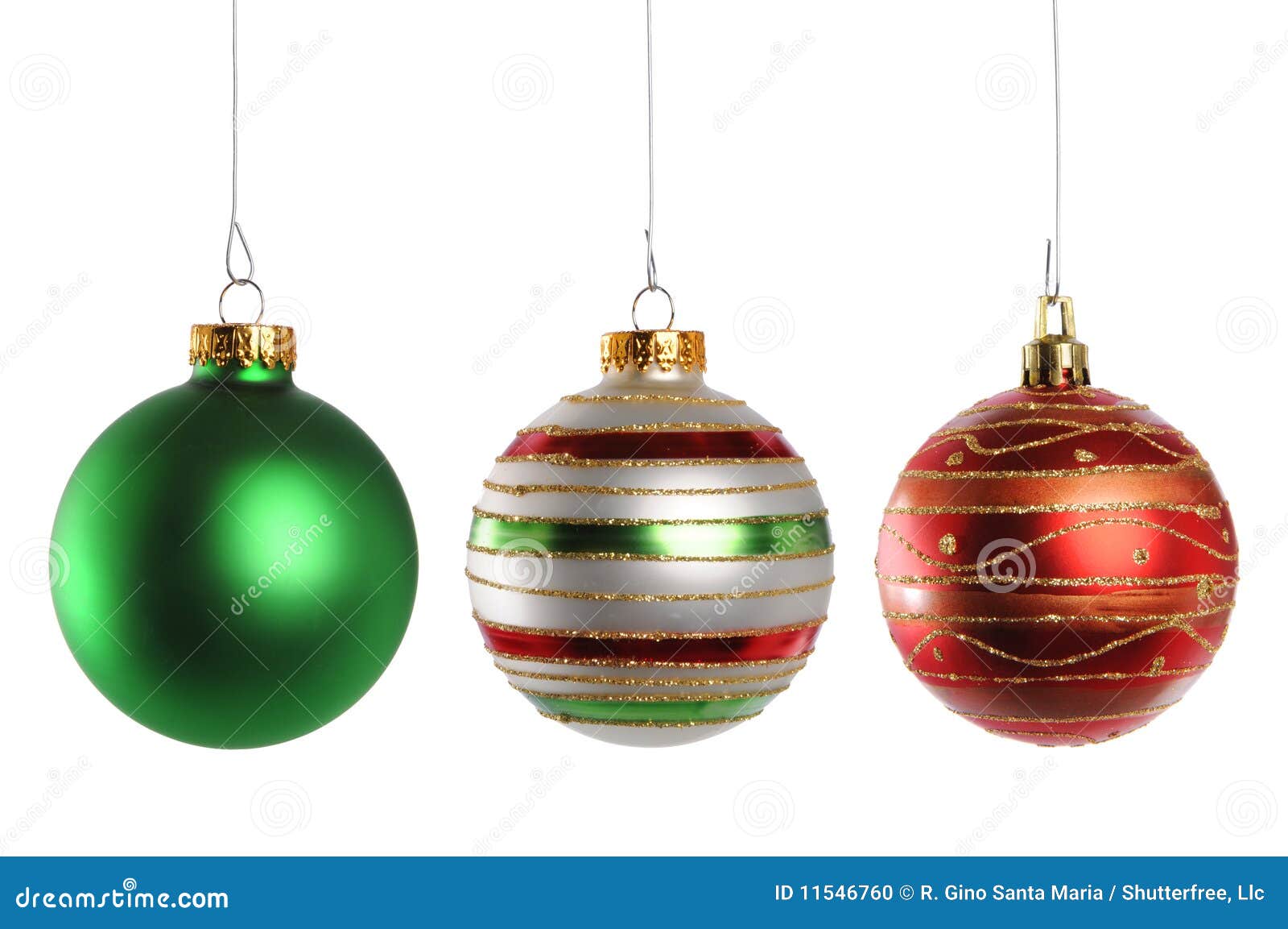 Christmas Ornaments stock photo. Image of glass, holiday - 11546760