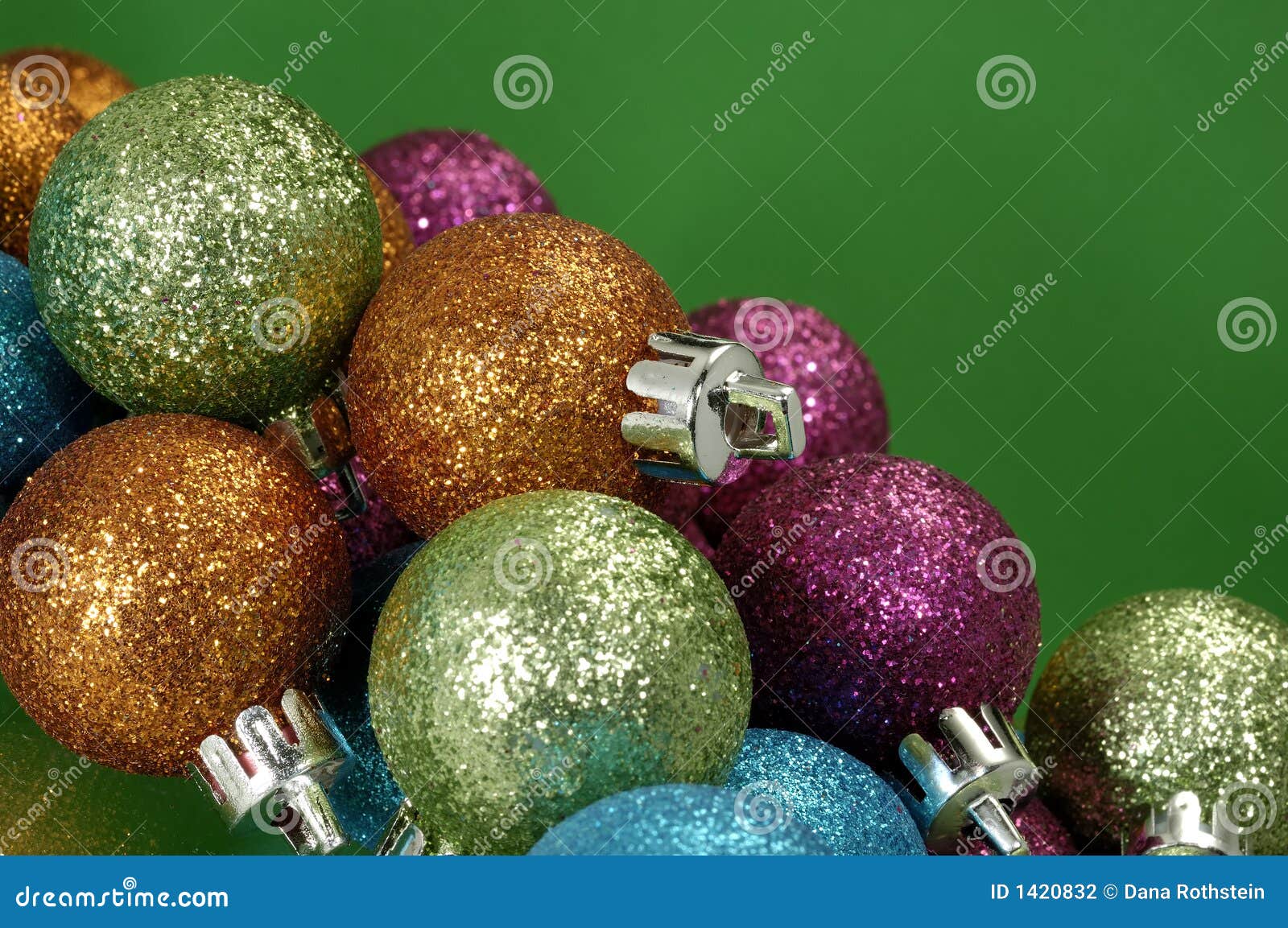 Christmas Ornaments stock photo. Image of celebration - 1420832