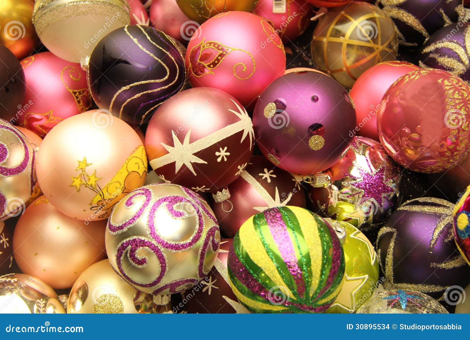 Christmas Ornaments stock photo. Image of green, festive - 30895534