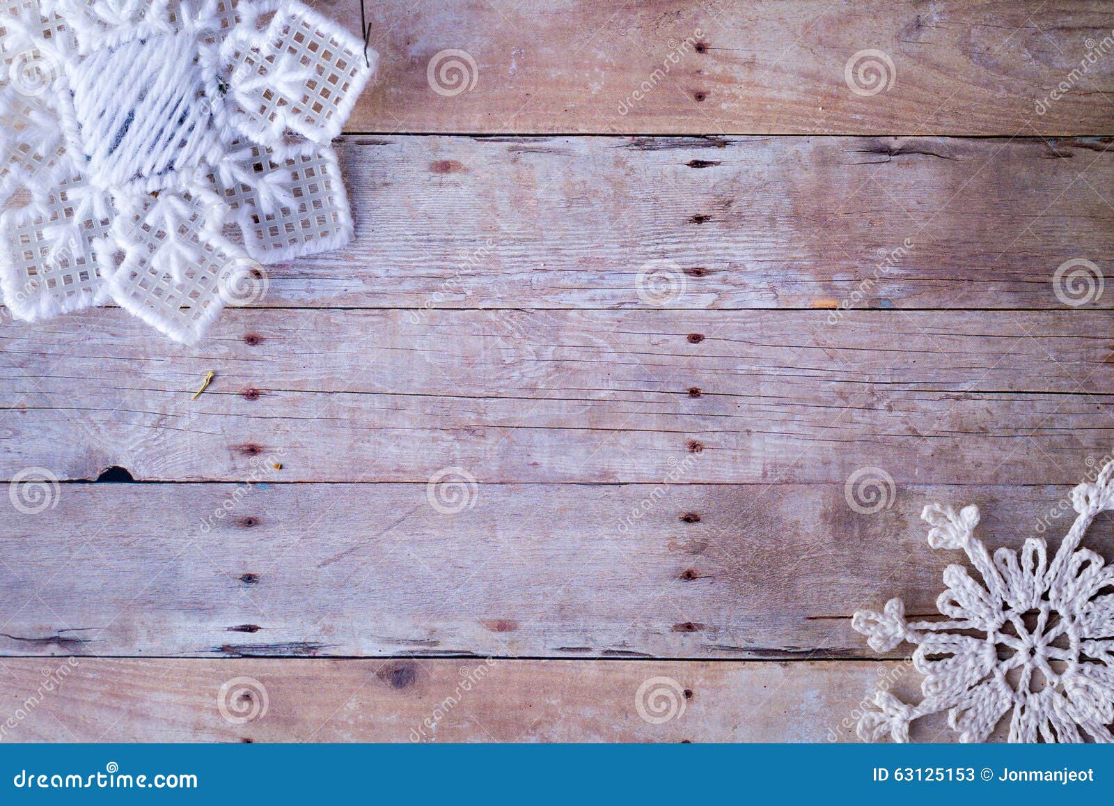 Christmas Ornaments on a Wood Background Stock Image - Image of ...