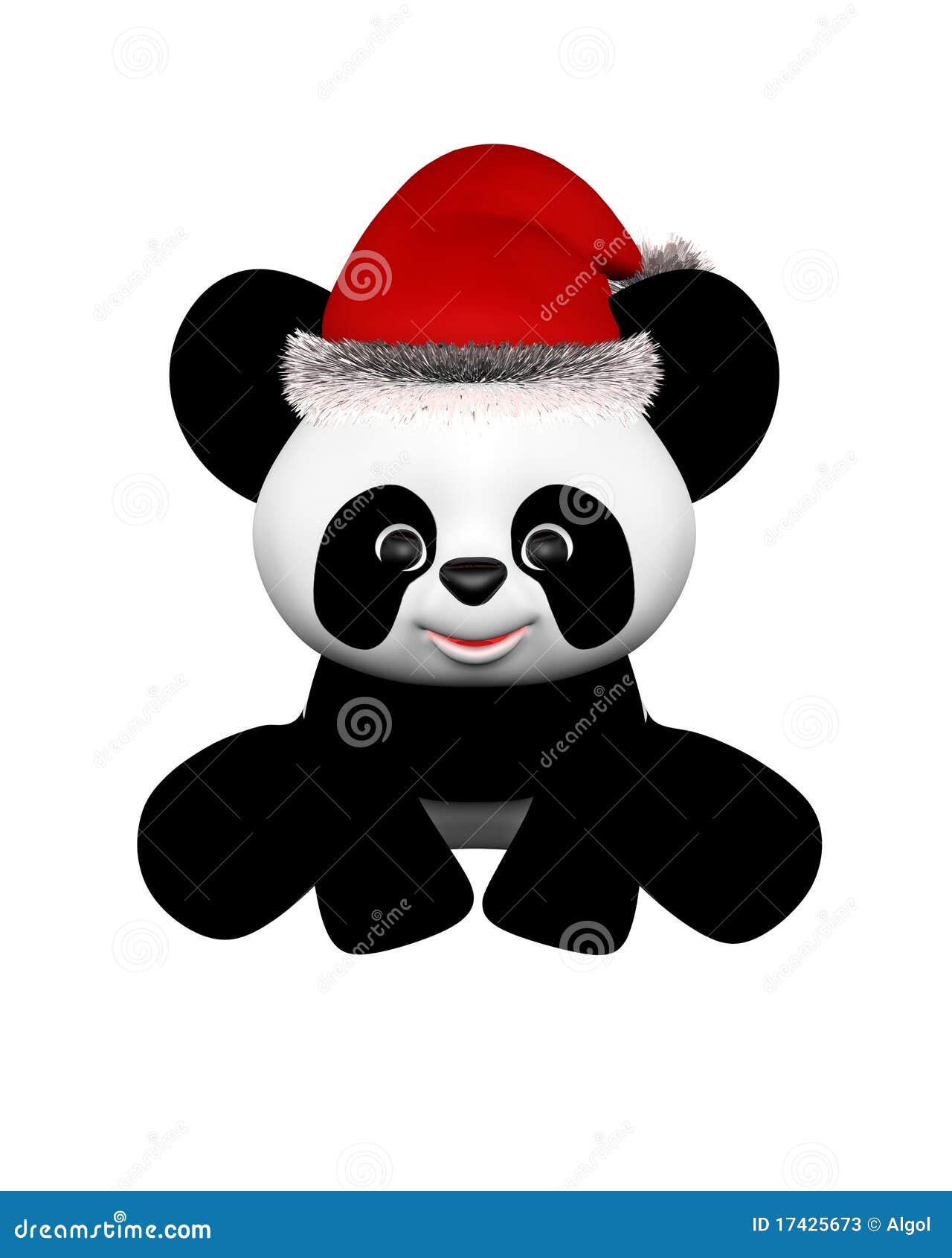 clipart panda santa - photo #10