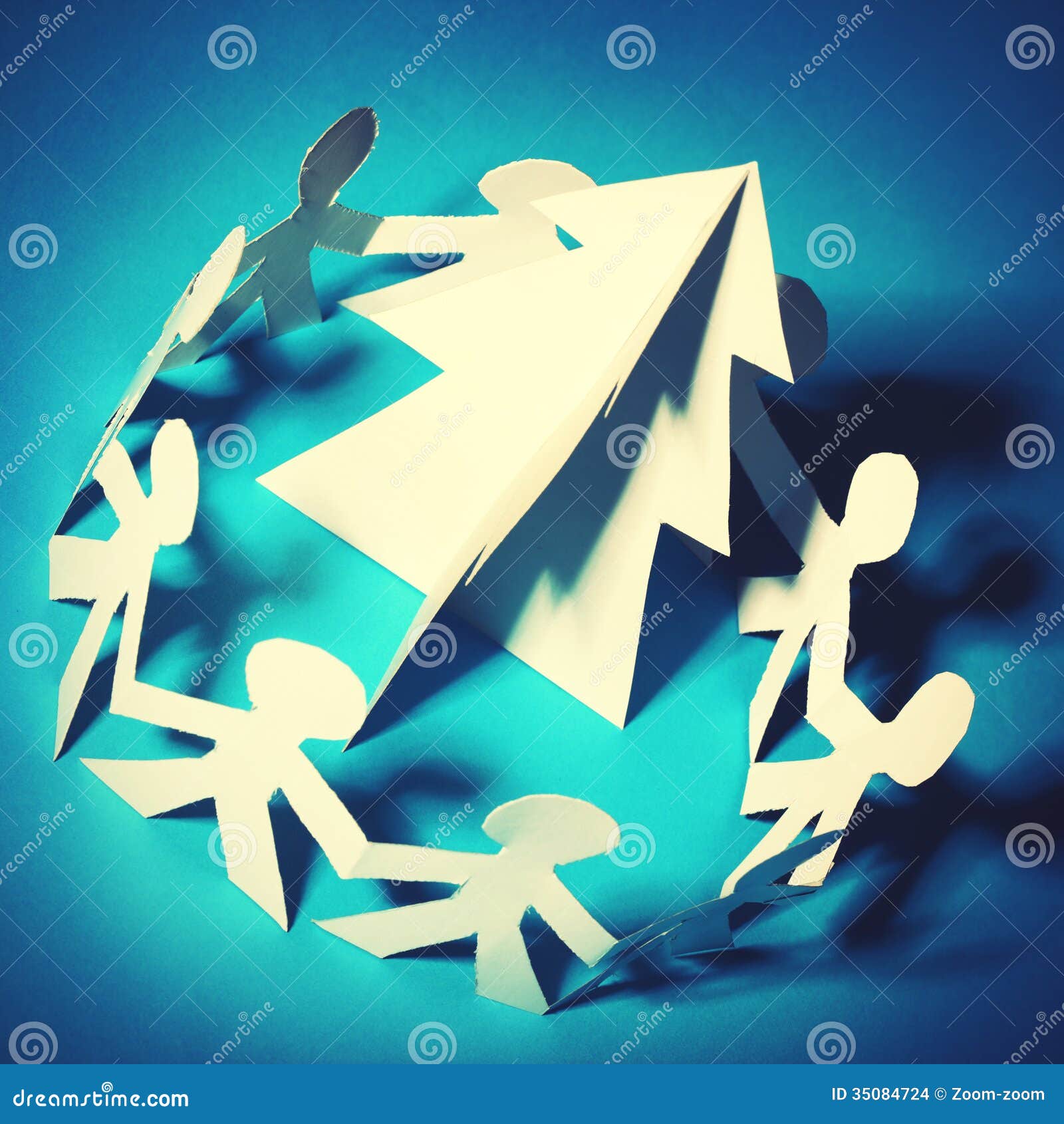 Christmas stock photo. Image of origami, pasteboard, party 35084724