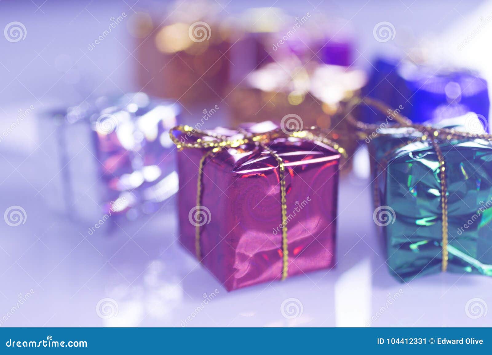 Christmas Party Celebration Presents Stock Image - Image of festivity ...