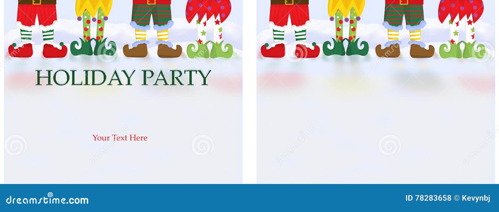 christmas party invitation card