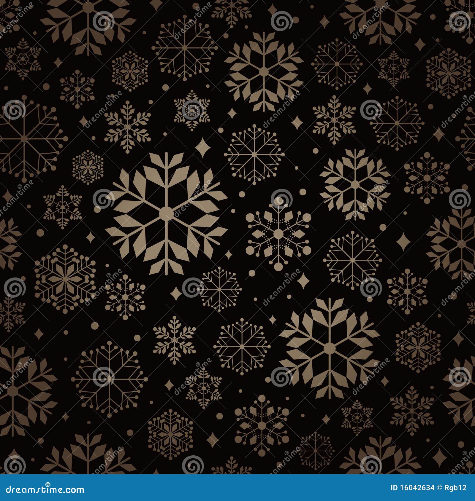 Christmas Pattern Snowflake Background Stock Vector - Illustration of ...