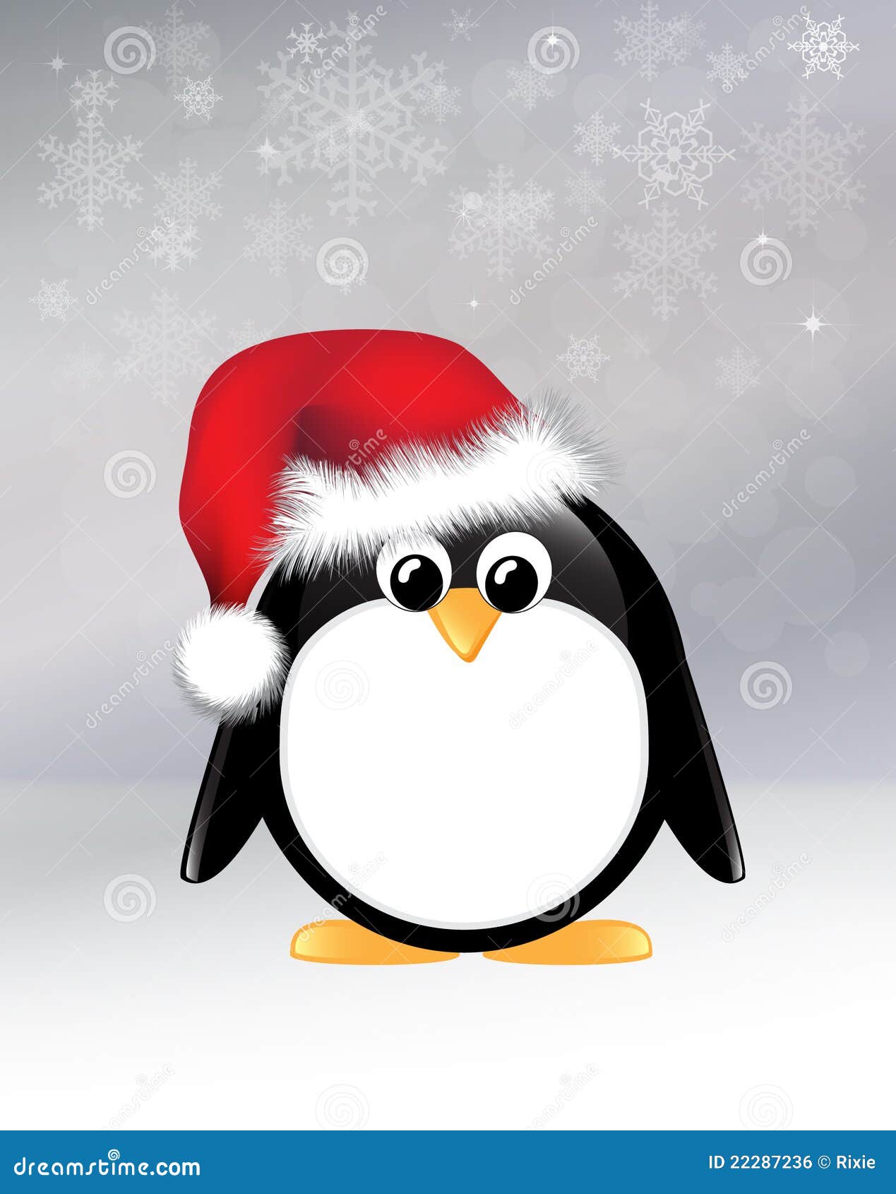 royalty free stock image christmas penguin image