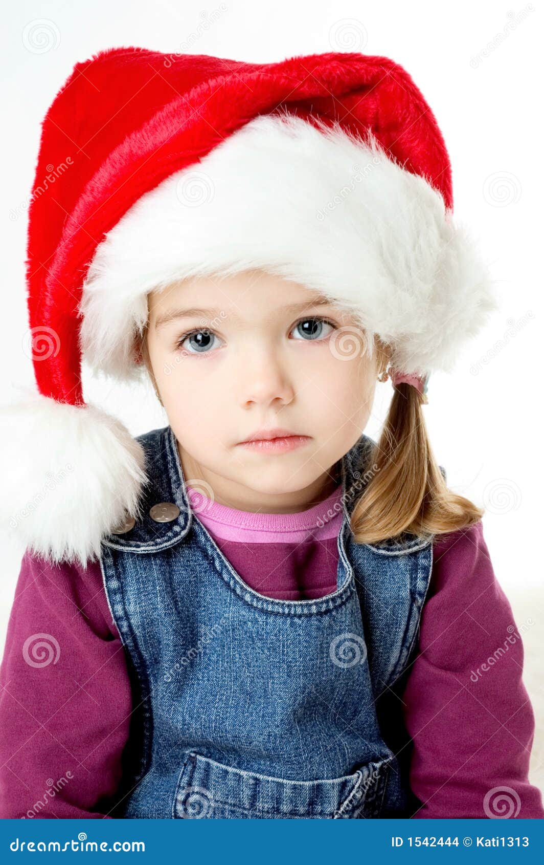 Christmas portrait stock photo. Image of cute, xmas, timid - 1542444
