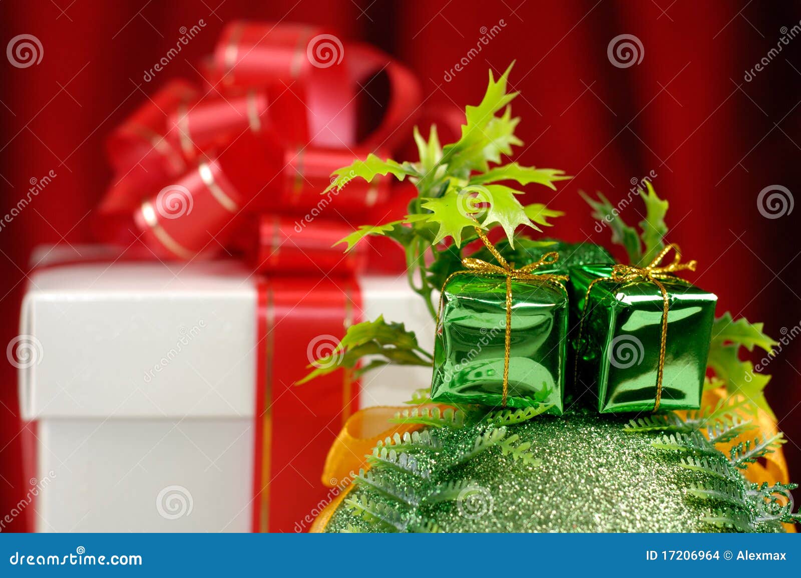 Christmas Present stock photo. Image of objects, still - 17206964