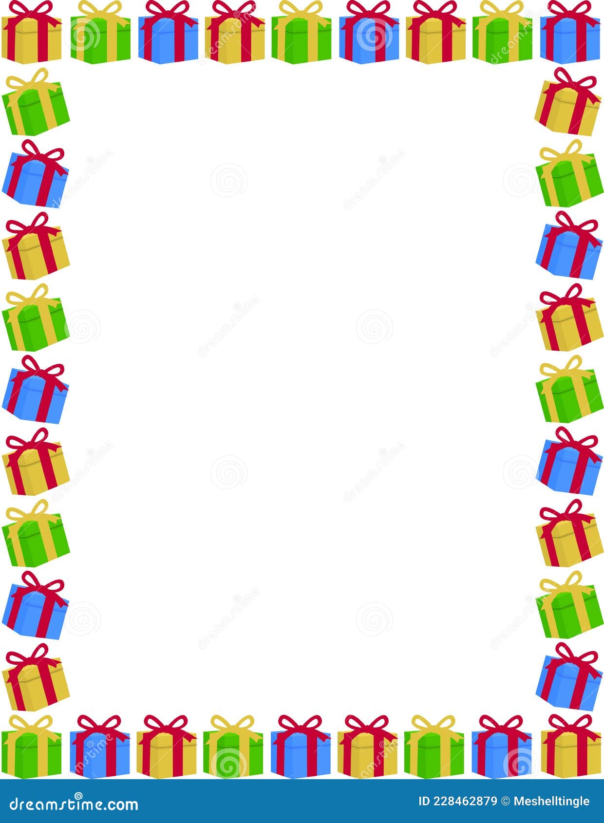 Christmas Gift Border 