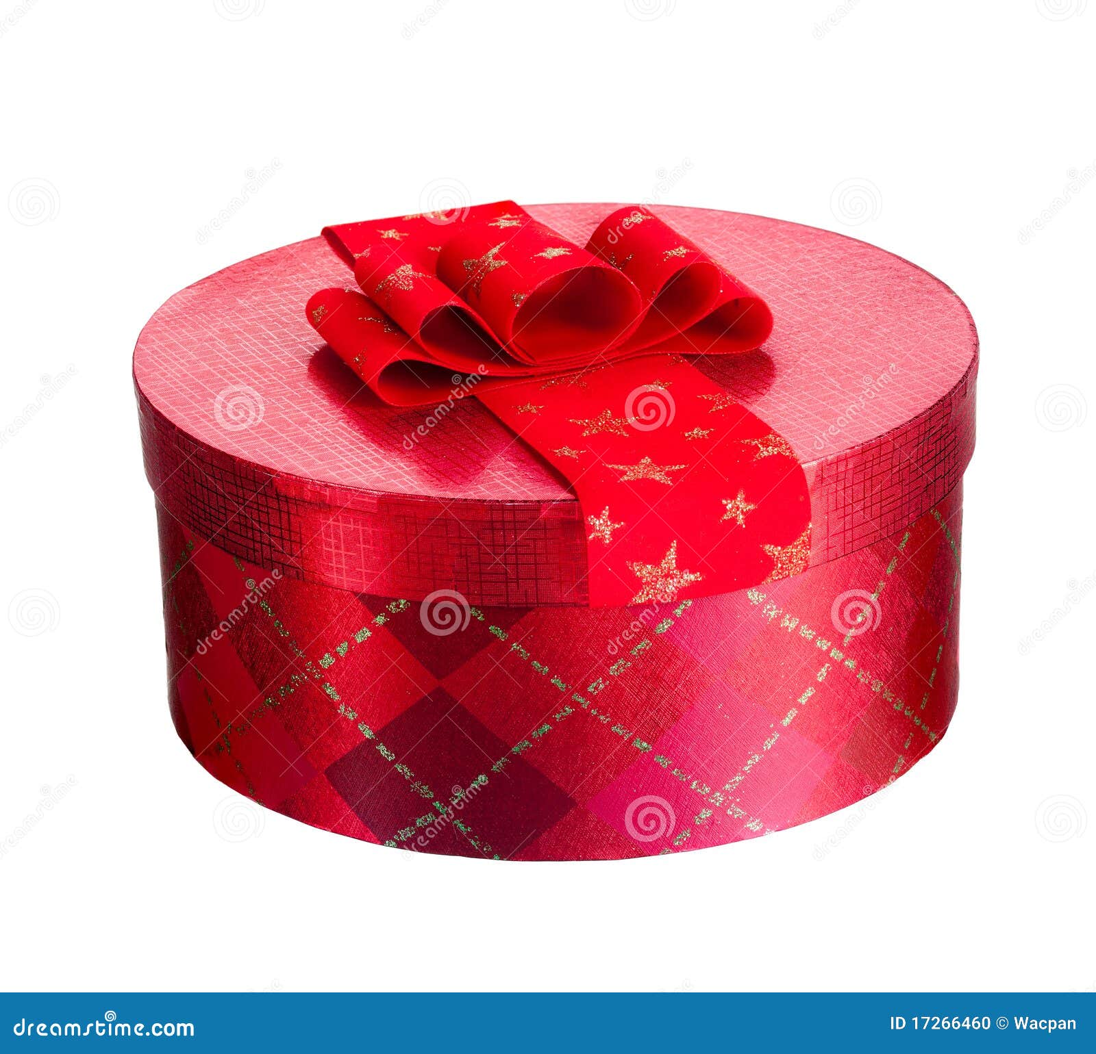 Christmas Present with Bow stock photo. Image of greeting 17266460