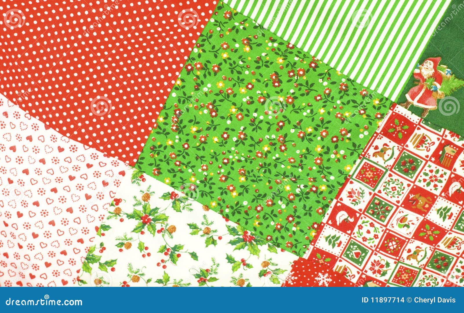Christmas Quilt Background stock photo. Image of design - 11897714