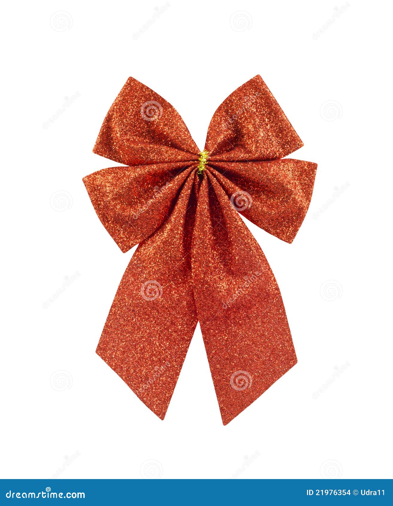 Christmas red ribbon bow stock photo. Image of ornament 21976354