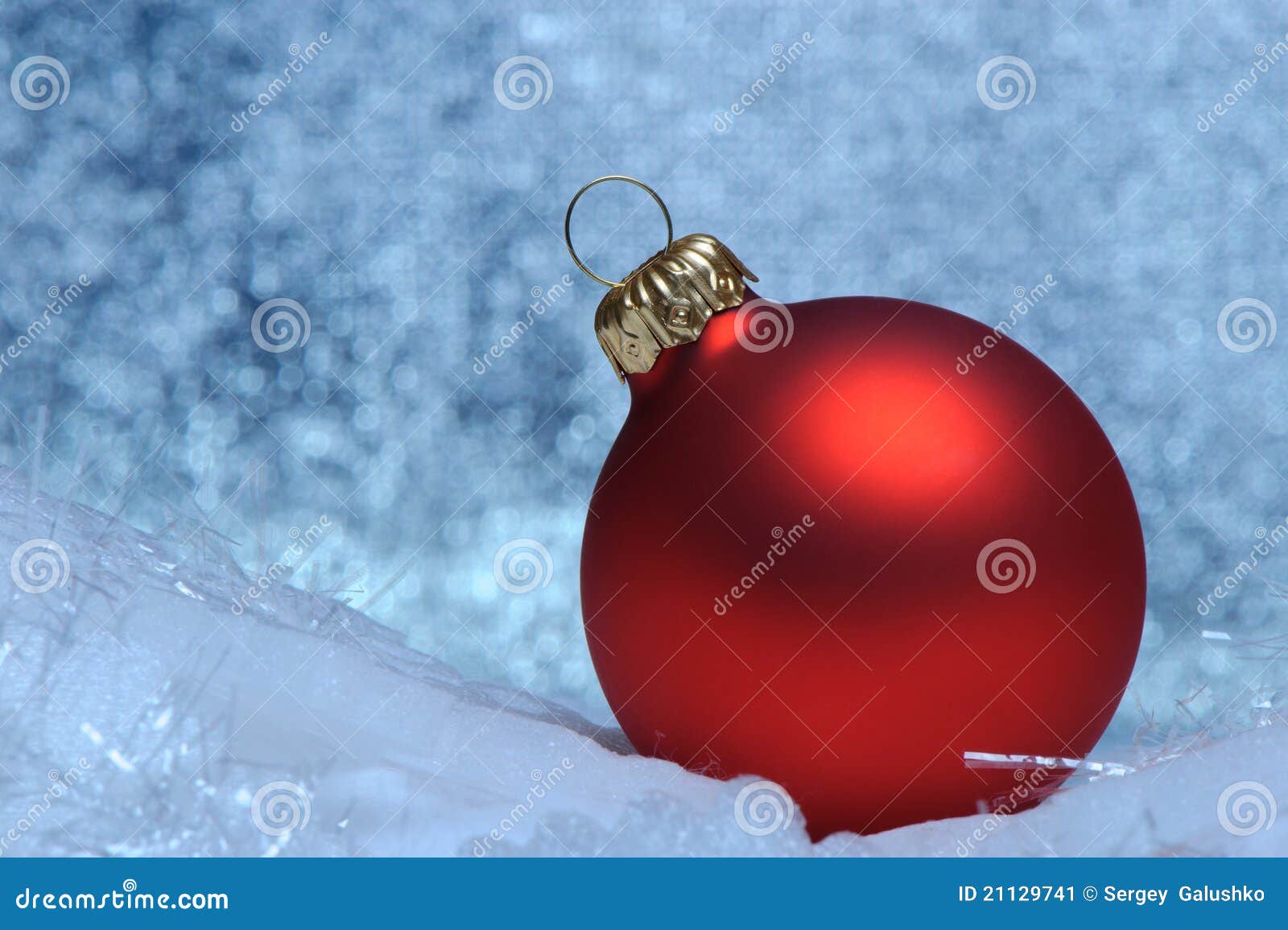 Christmas red sphere stock image. Image of color, cold 21129741