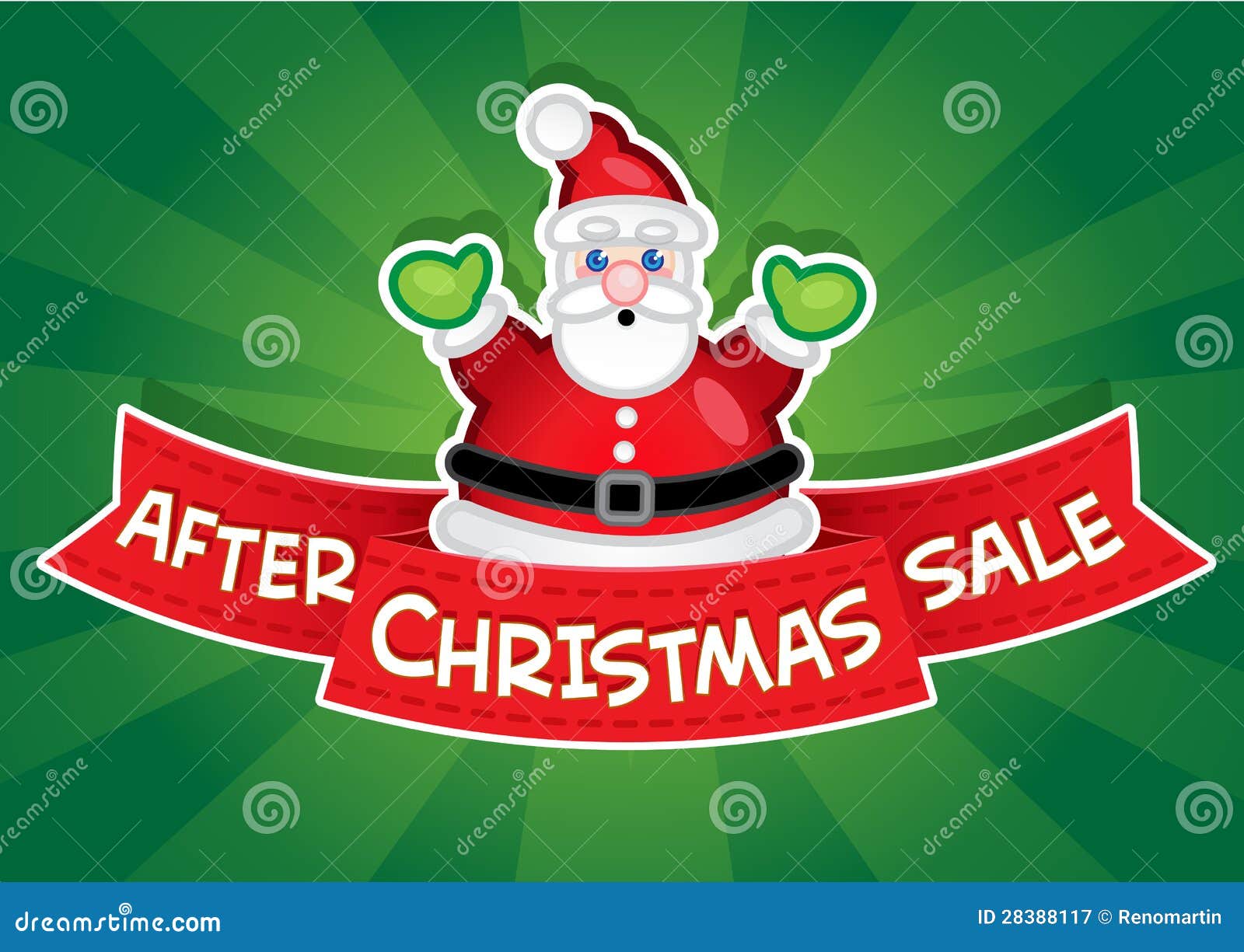 After Christmas Sale Banner Stock Vector Illustration of offer, night