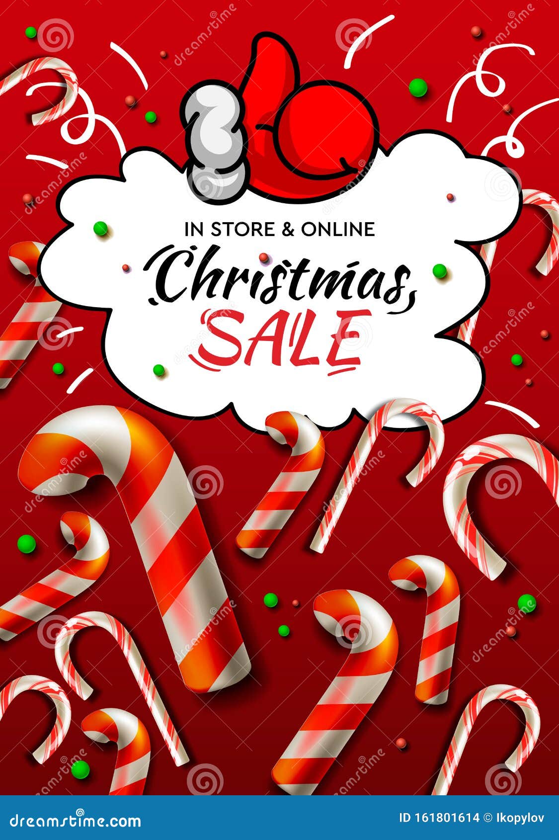 Download Christmas Sale Banner, Vector Template With Christmas ...