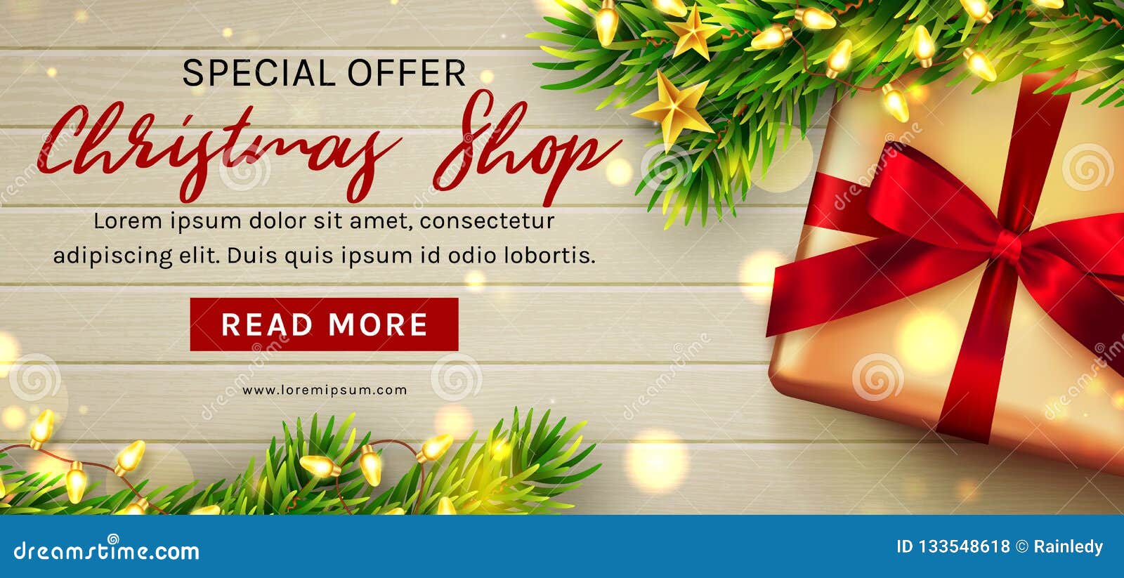 christmas sale web banner template. .