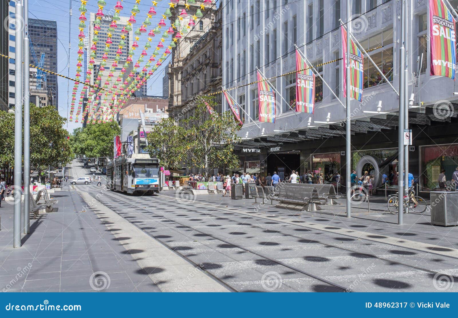  Christmas  Sales  Bourke Street Melbourne  Australia 