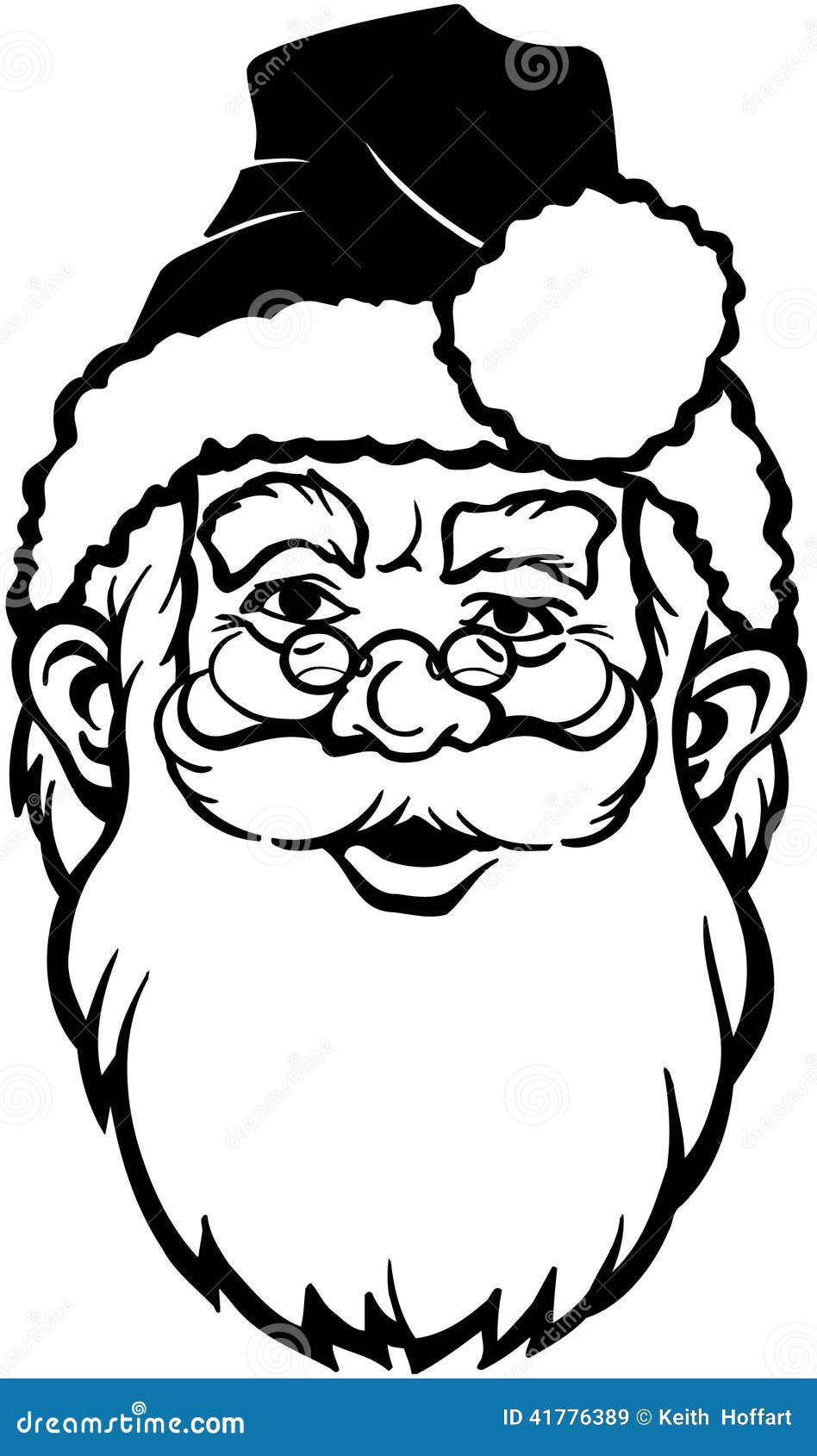 christmas santa cartoon  clipart