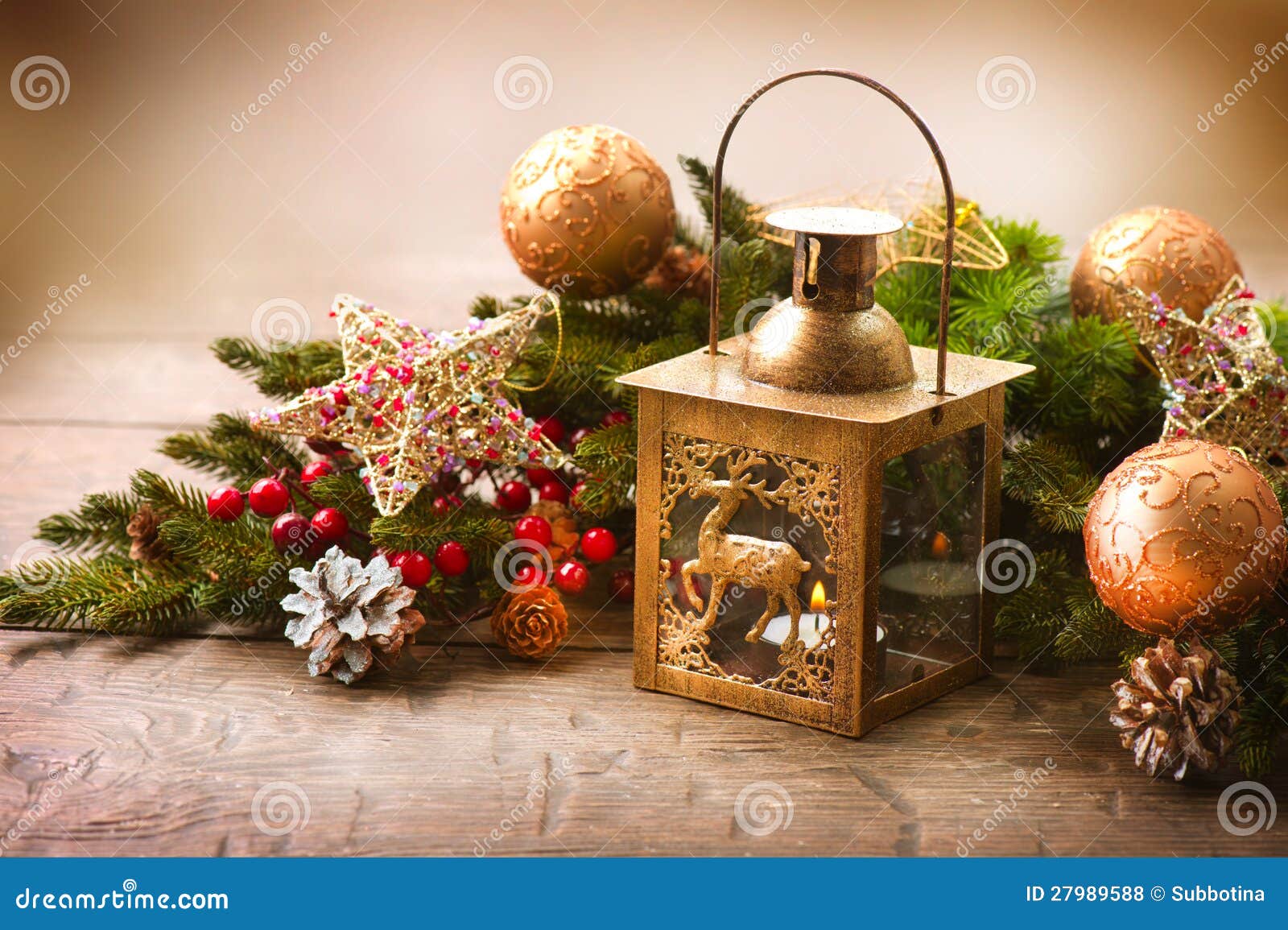 Christmas Scene stock photo. Image of decor, background - 27989588